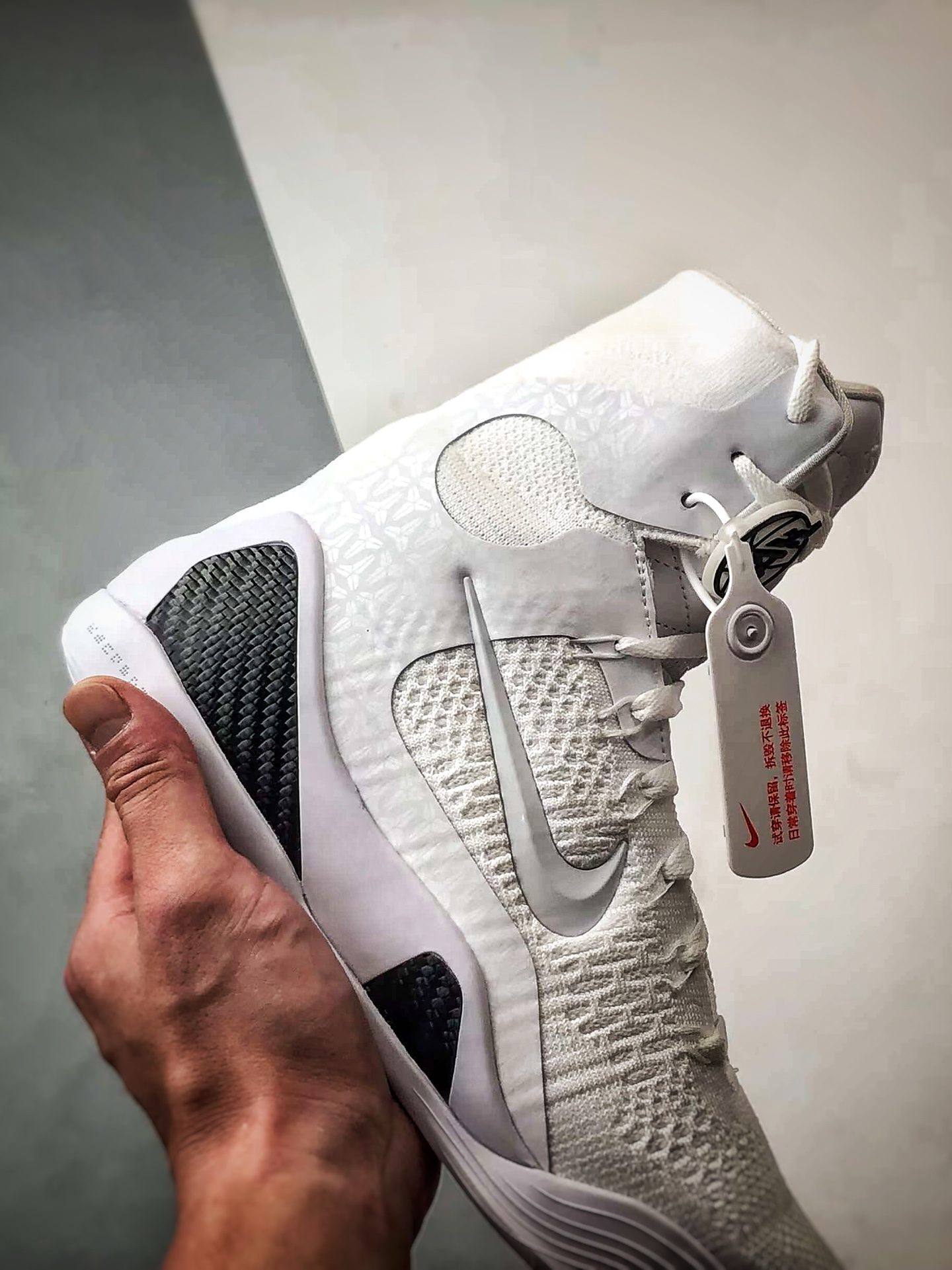 NK Kobe 9 Elite Protro ”Halo” 白黑 2025曼巴年重磅新品 灭世纯原 科比9代精英高帮 FZ7335-100