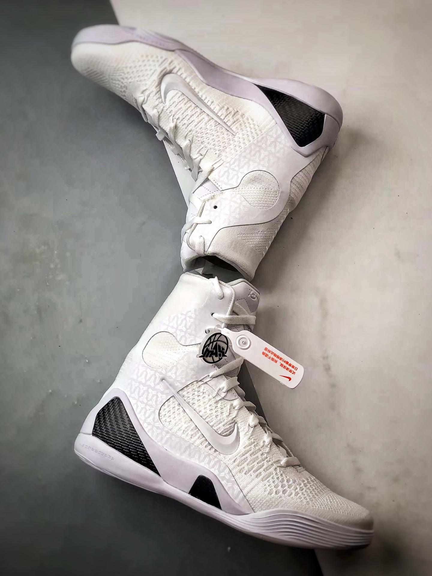 NK Kobe 9 Elite Protro ”Halo” 白黑 2025曼巴年重磅新品 灭世纯原 科比9代精英高帮 FZ7335-100