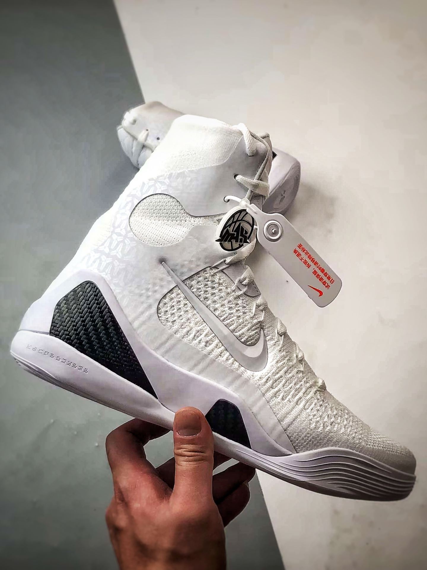 NK Kobe 9 Elite Protro ”Halo” 白黑 2025曼巴年重磅新品 灭世纯原 科比9代精英高帮 FZ7335-100