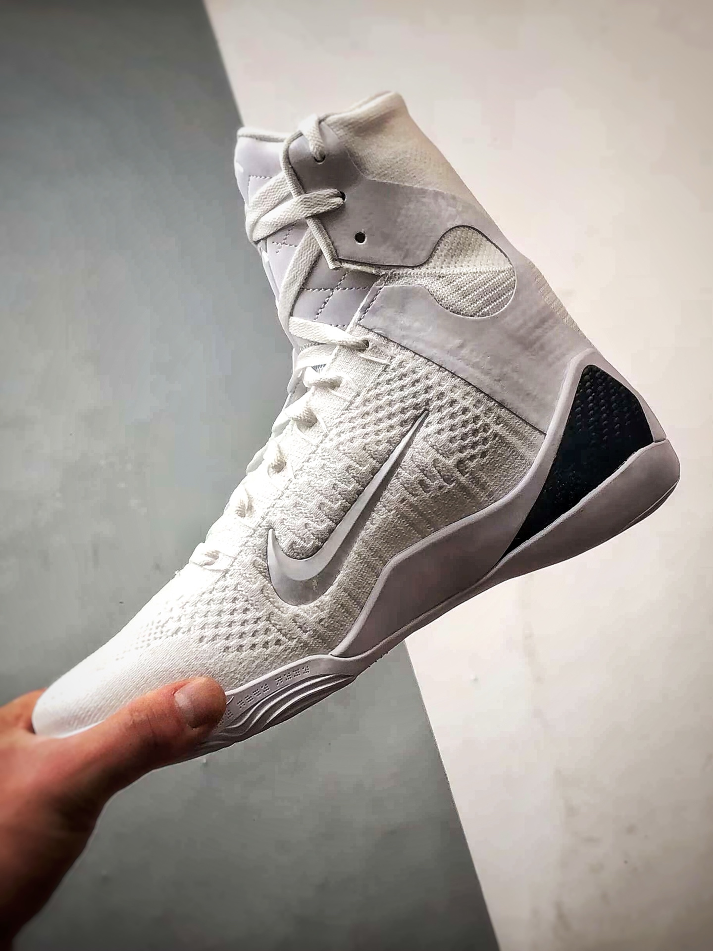 NK Kobe 9 Elite Protro ”Halo” 白黑 2025曼巴年重磅新品 灭世纯原 科比9代精英高帮 FZ7335-100