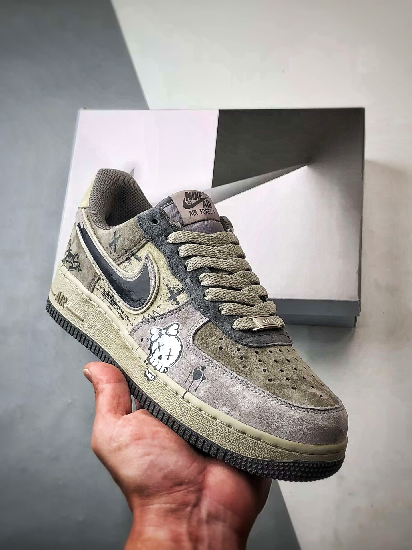 Air Force 1 ’07 Low 暗黑骷髅 YD2425-660