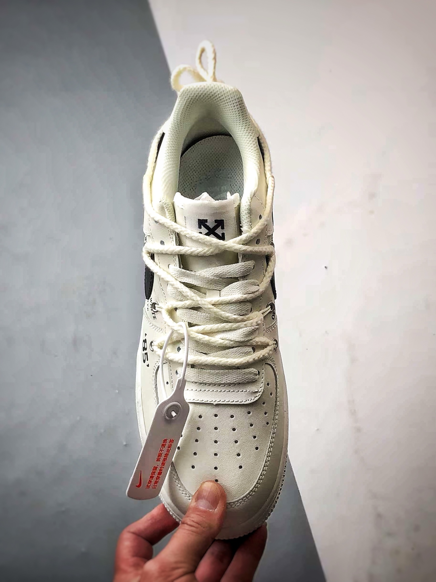 Air Force 1 Low OW米白黑解构 TX-589611