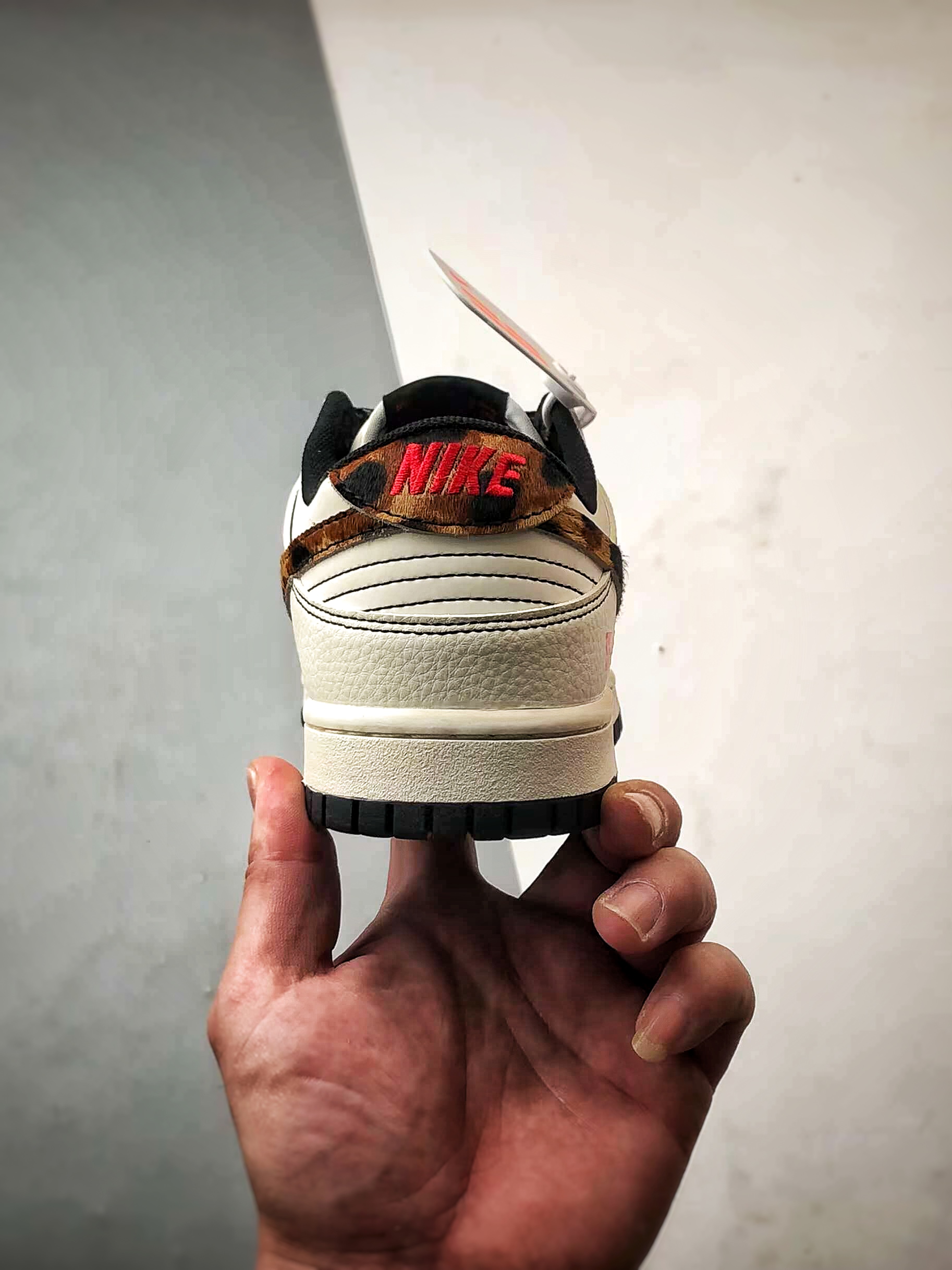 270 NK Dunk Low Retro ”DIY高端定制” Sup白黑棕豹纹 低帮休闲运动板鞋 ZH2598-269