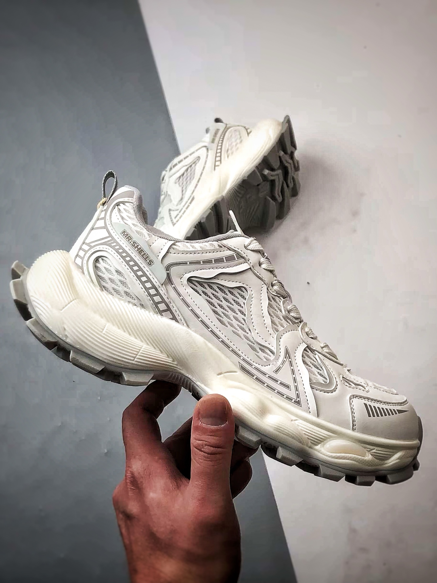 220 GG-CC Chunky Low 白色 25ss新款 休闲时尚运动厚底增高老爹鞋