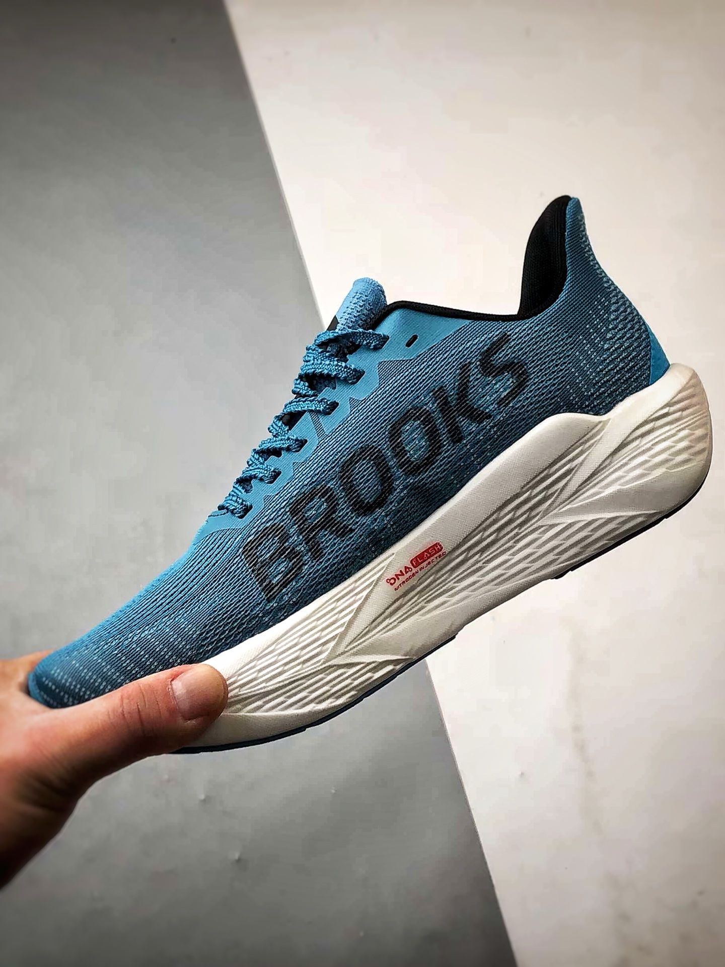 200 Brooks/布鲁克斯 Hyperion Max 2 蓝红 马拉松竞速专业透气跑步鞋