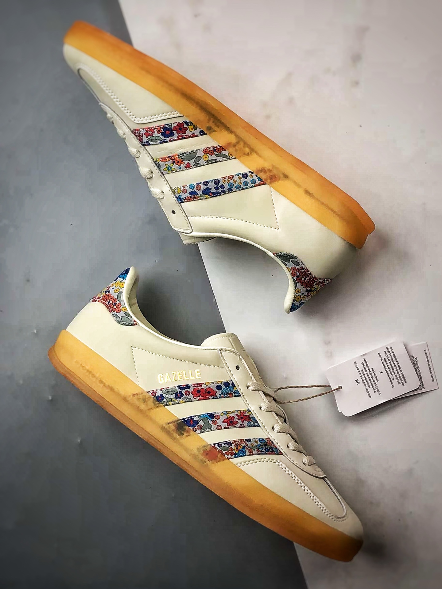 200 AD Originals Gazelle Indoor 米彩 三叶草复古休闲运动板鞋 JH7370