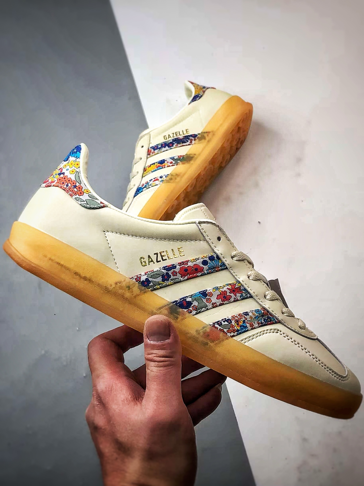 200 AD Originals Gazelle Indoor 米彩 三叶草复古休闲运动板鞋 JH7370