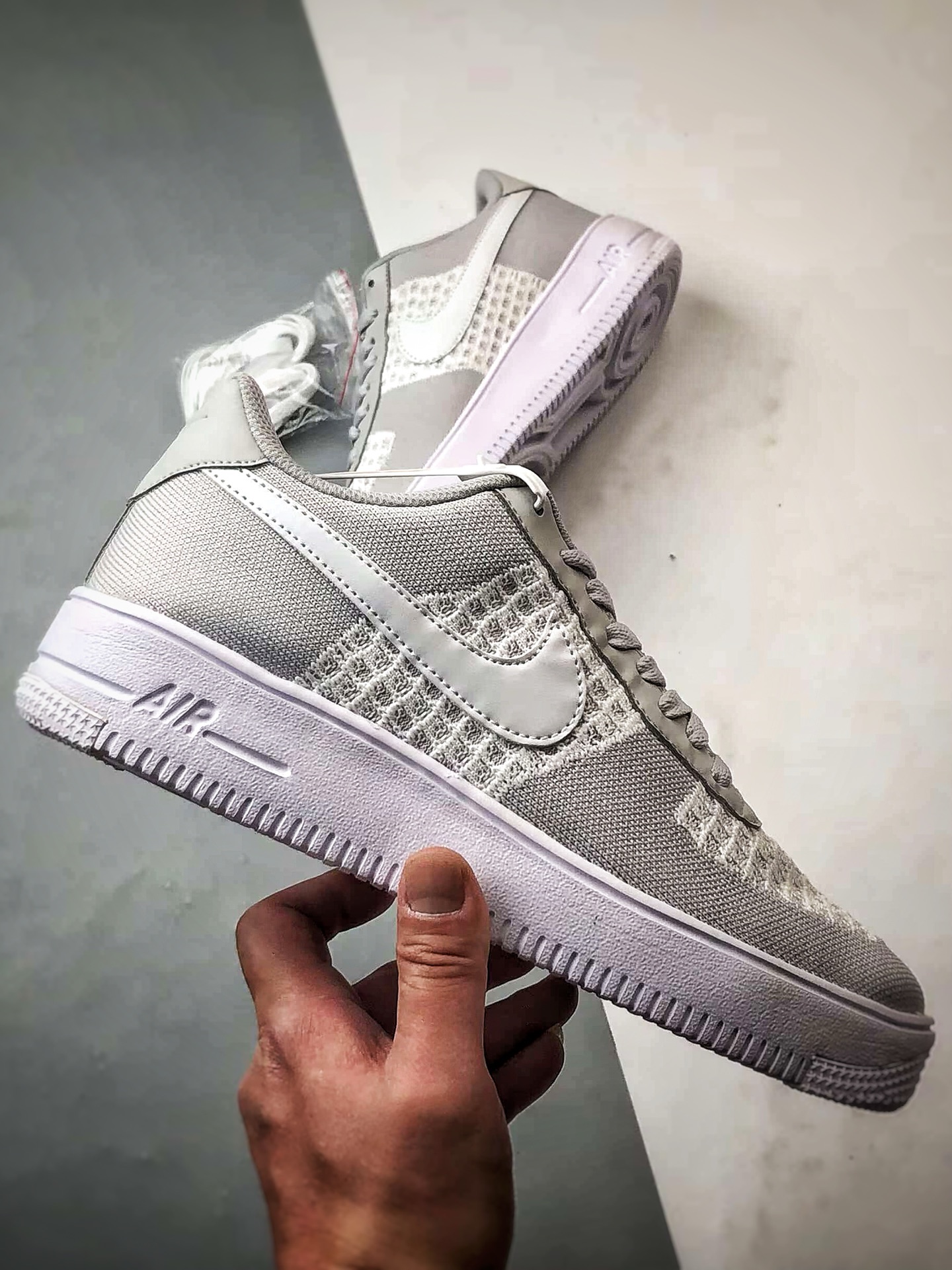 200 Air Force 1 Flyknit 2.0 飞线轻量化灰白 CI0051-500