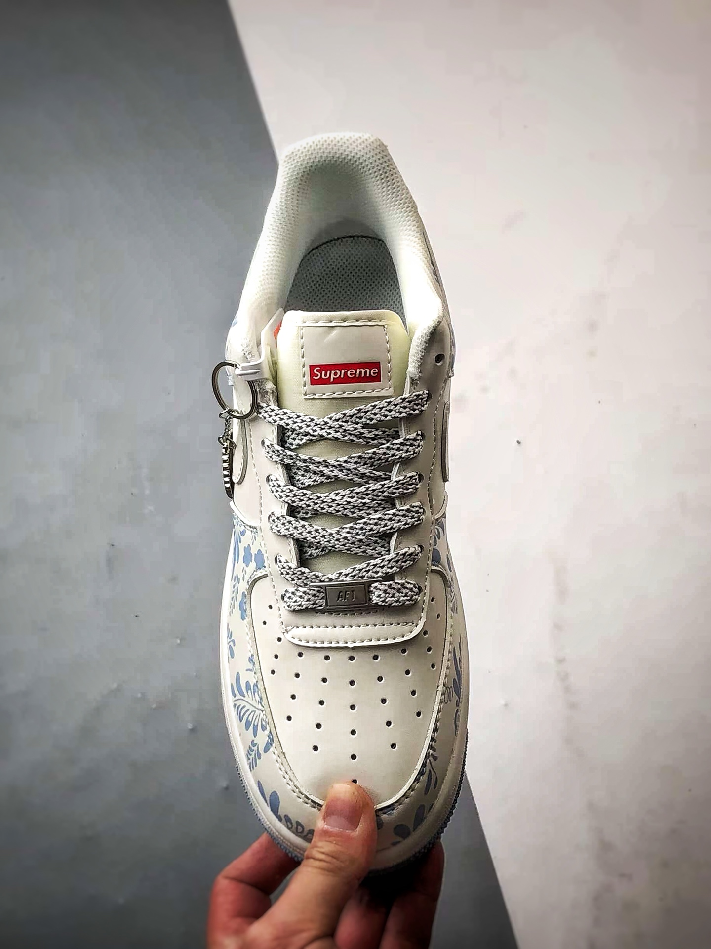 280 Sup x Air Force 1 Low 白蓝印花 XX3168-137
