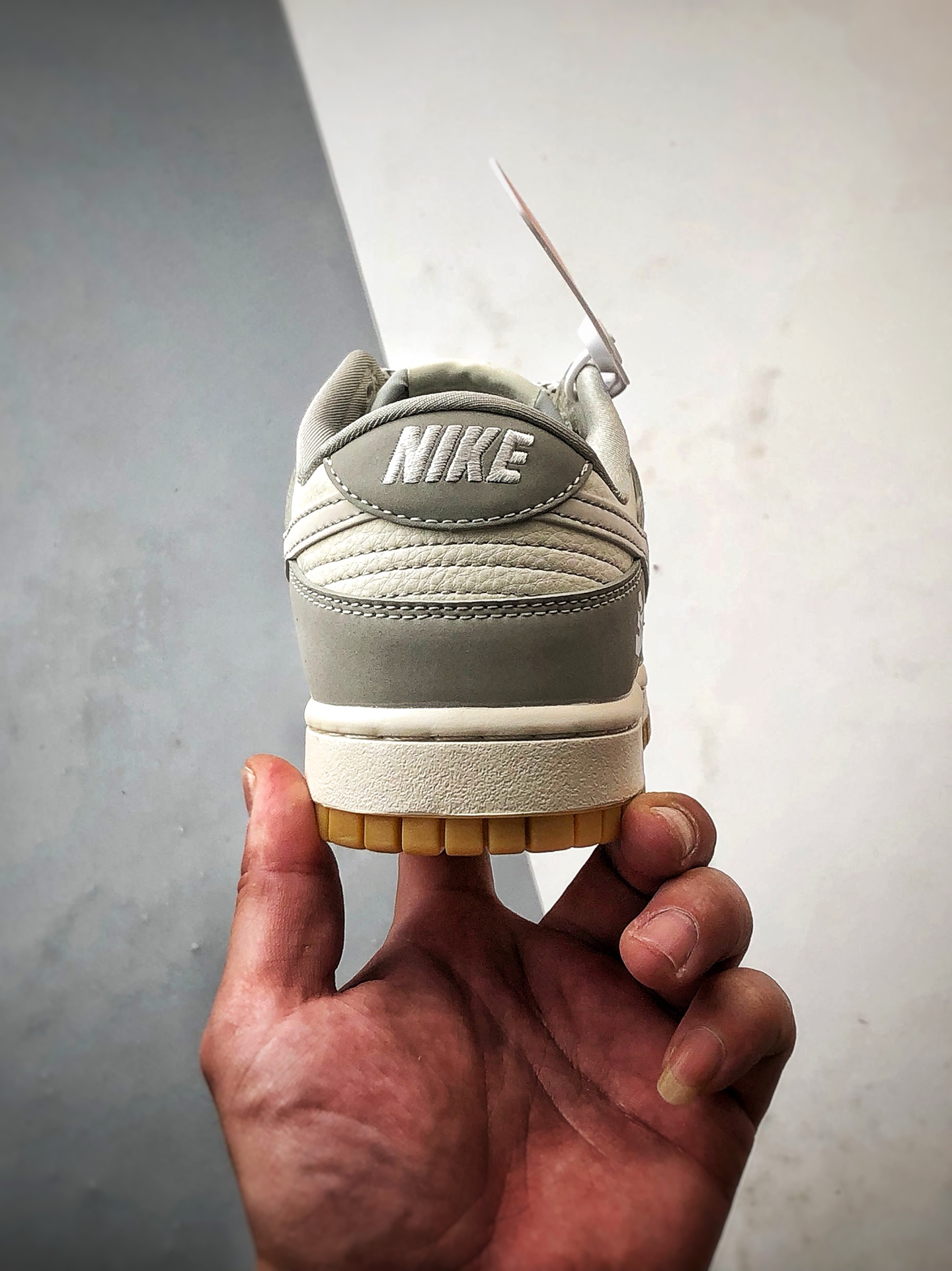 290 NK Dunk Low Retro ”DIY高端定制” 斯图西米白灰生胶 低帮休闲运动板鞋 JJ2508-557