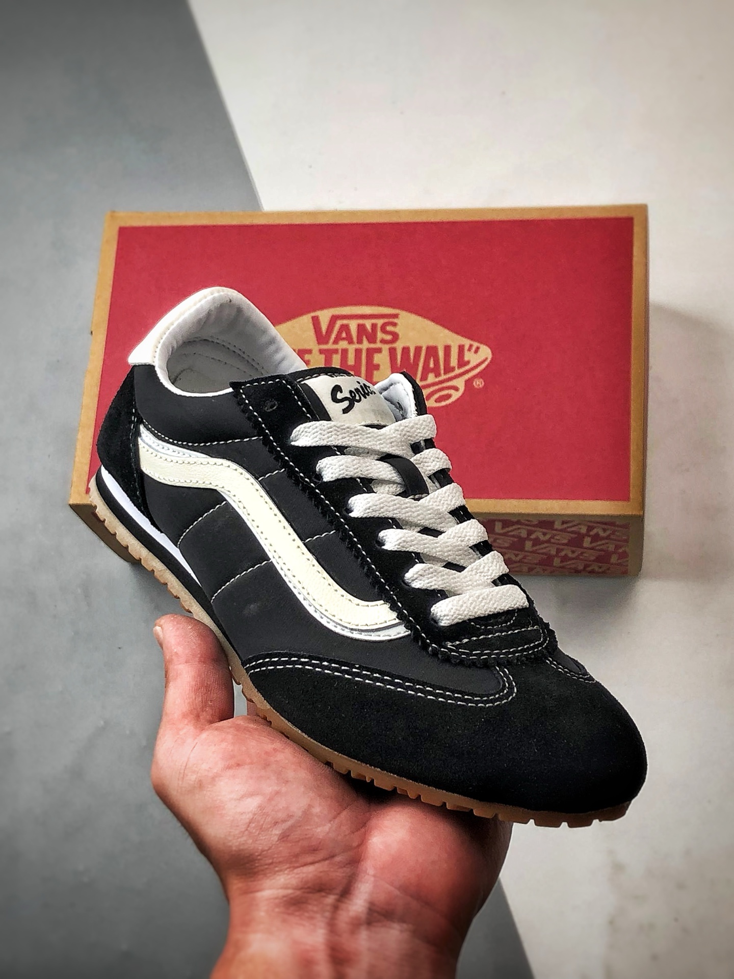 150 Vans Super LowPro黑色 官方新款 复古薄底德训鞋系列