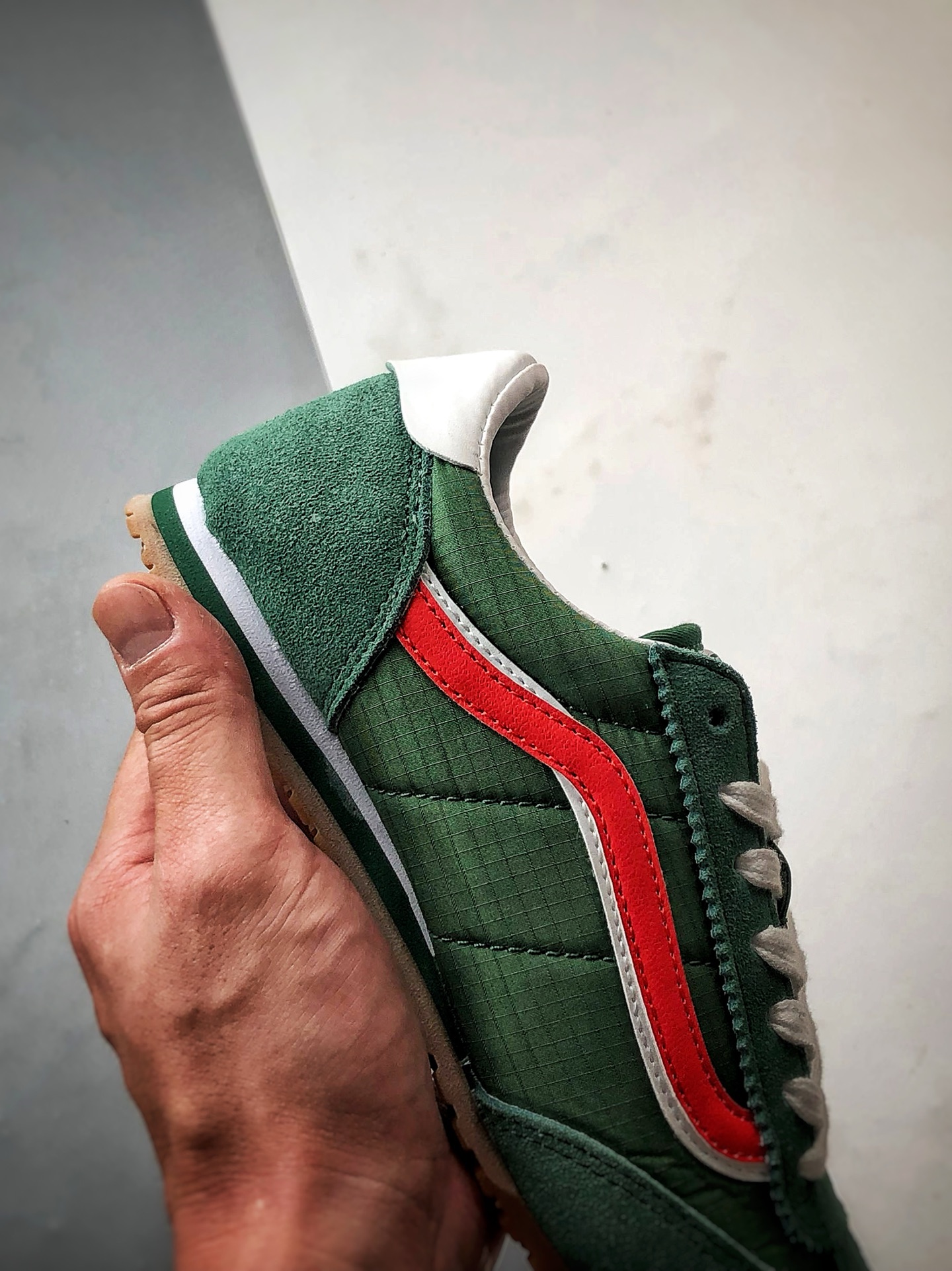170 Vans Super LowPro绿色 官方新款 复古薄底德训鞋系列
