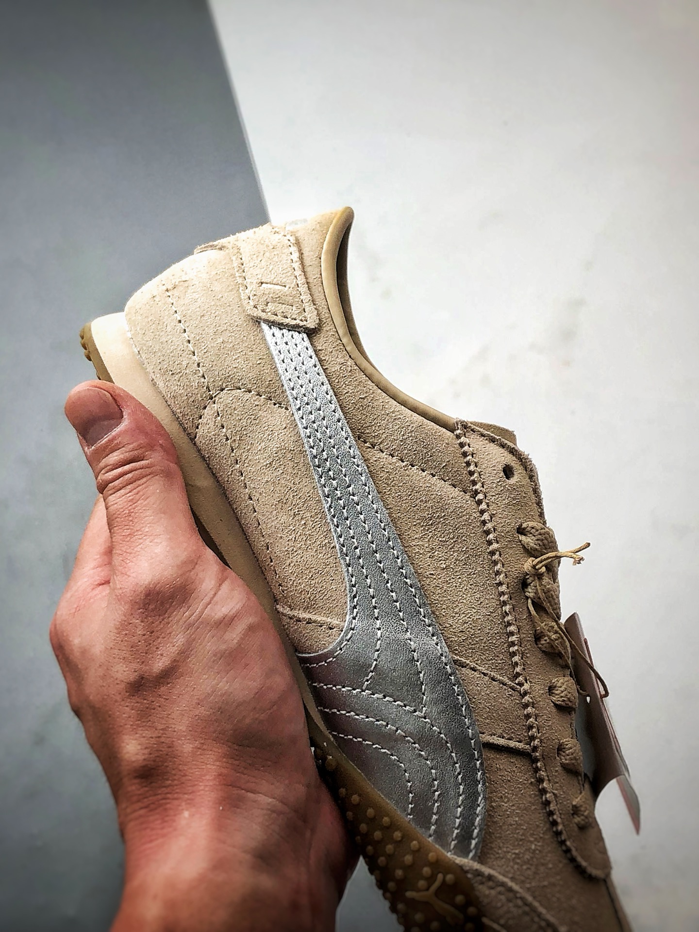 170 Puma Bella UT Suede 卡其色 低帮时尚百搭生活休闲薄底鞋 402980-02