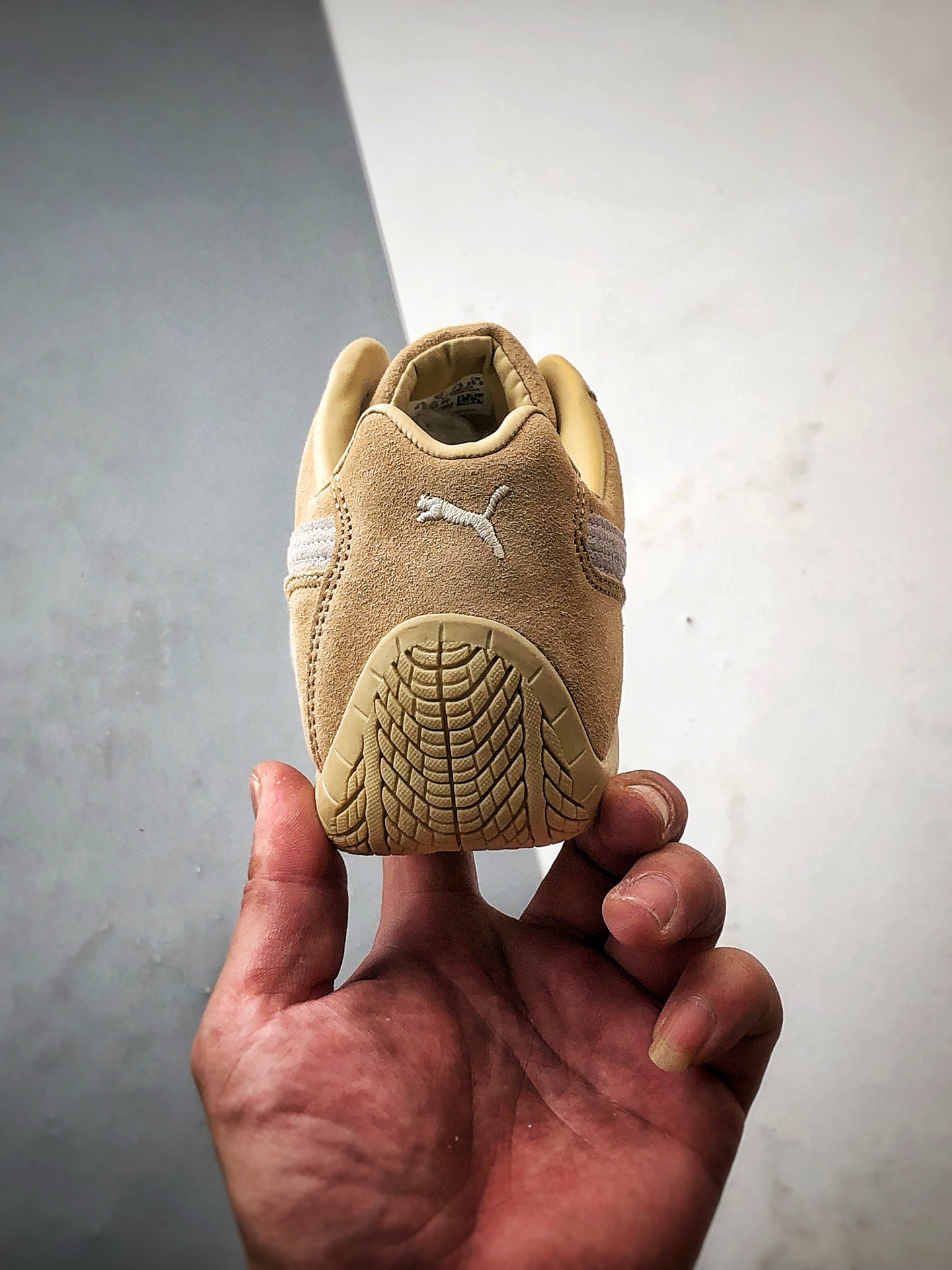 180 Puma Speedcet 棕褐色 彪马低帮复古运动休闲赛车跑鞋 403903-02