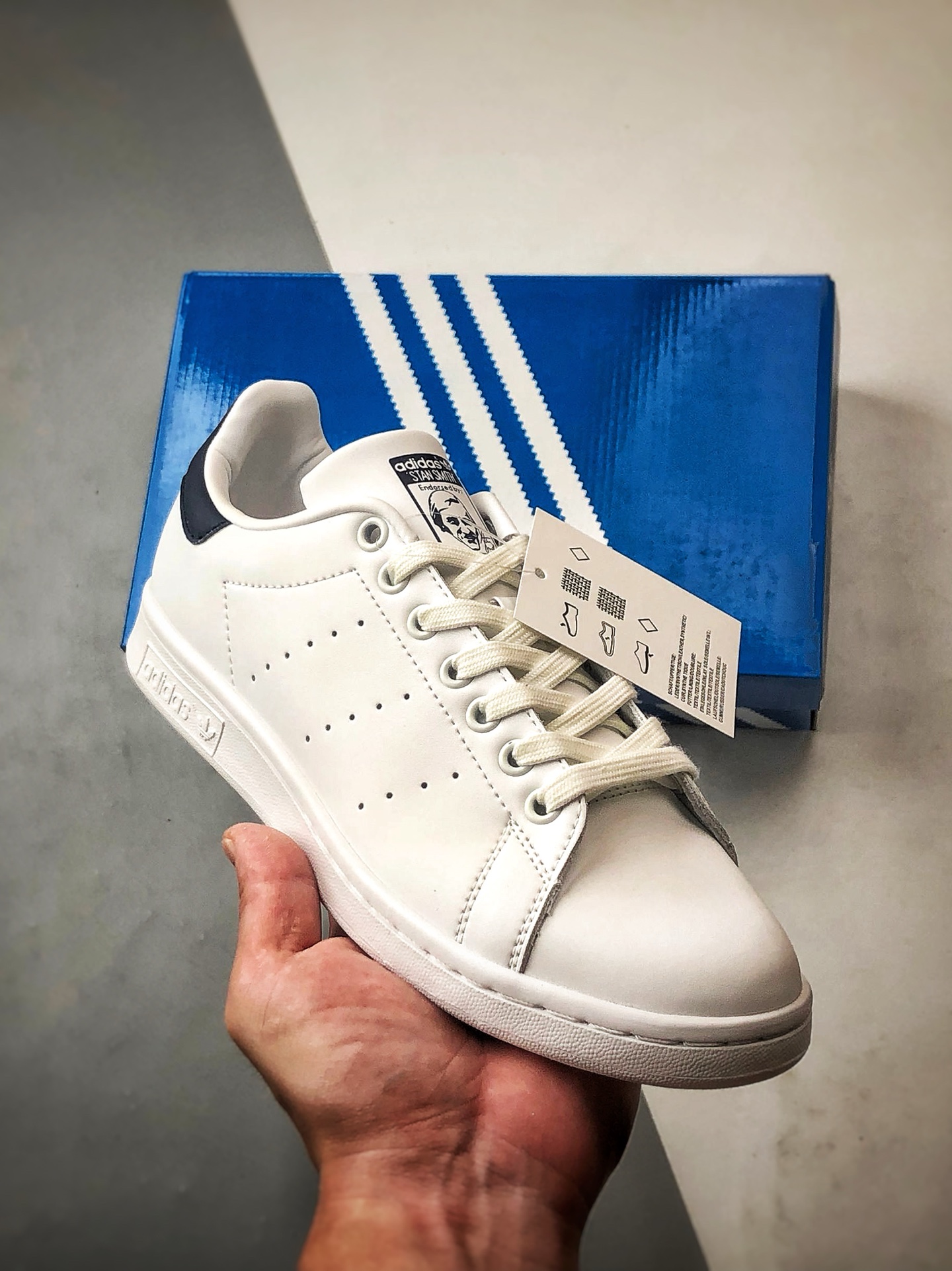 160 AD Originals Stan Smith 白藏蓝 复古时尚舒适运动休闲板鞋 M20325