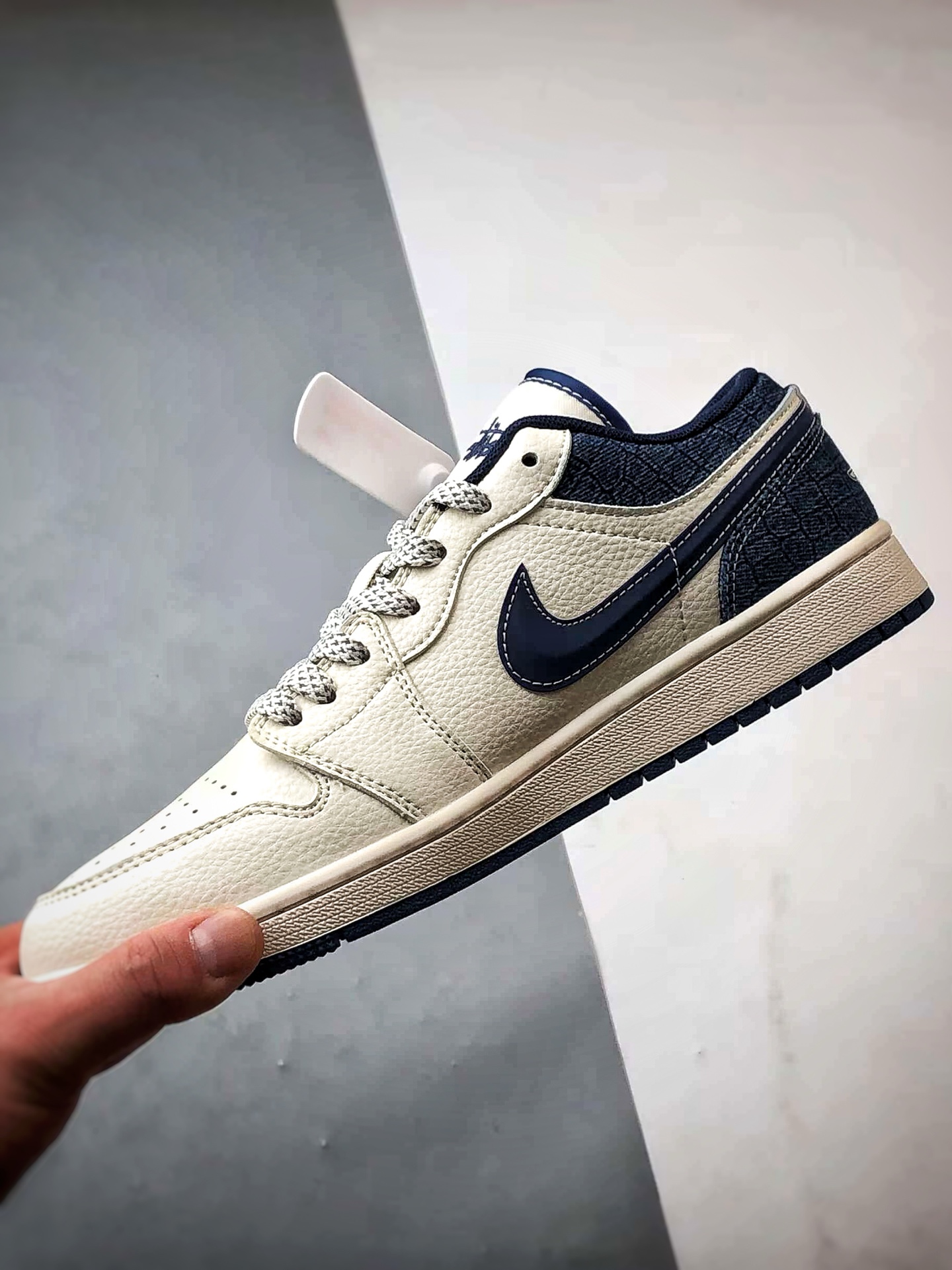 290 Air Jordan 1 Low ”高端定制” 斯图西牛仔米白深蓝 XS6086-562
