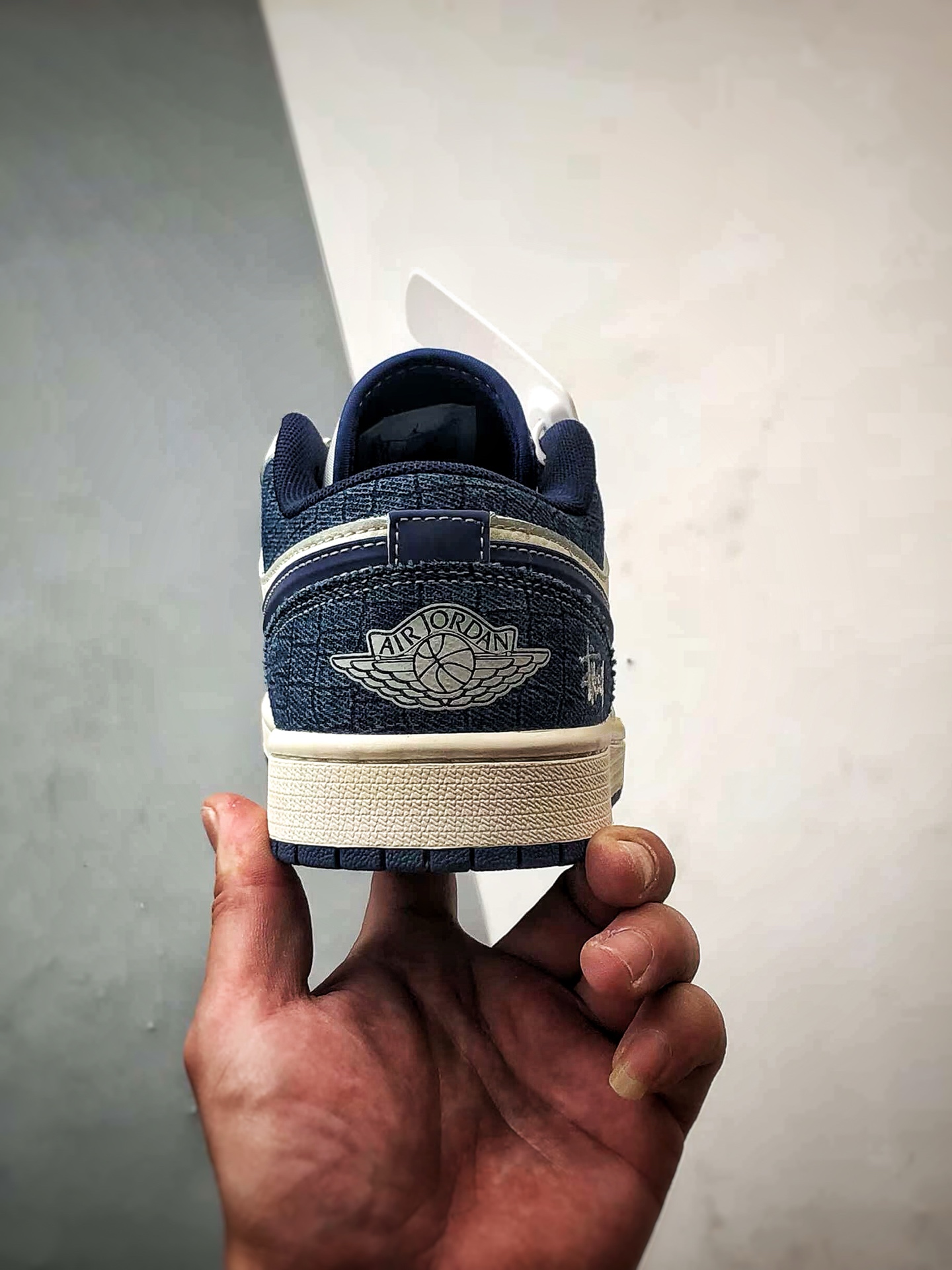 290 Air Jordan 1 Low ”高端定制” 斯图西牛仔米白深蓝 XS6086-562