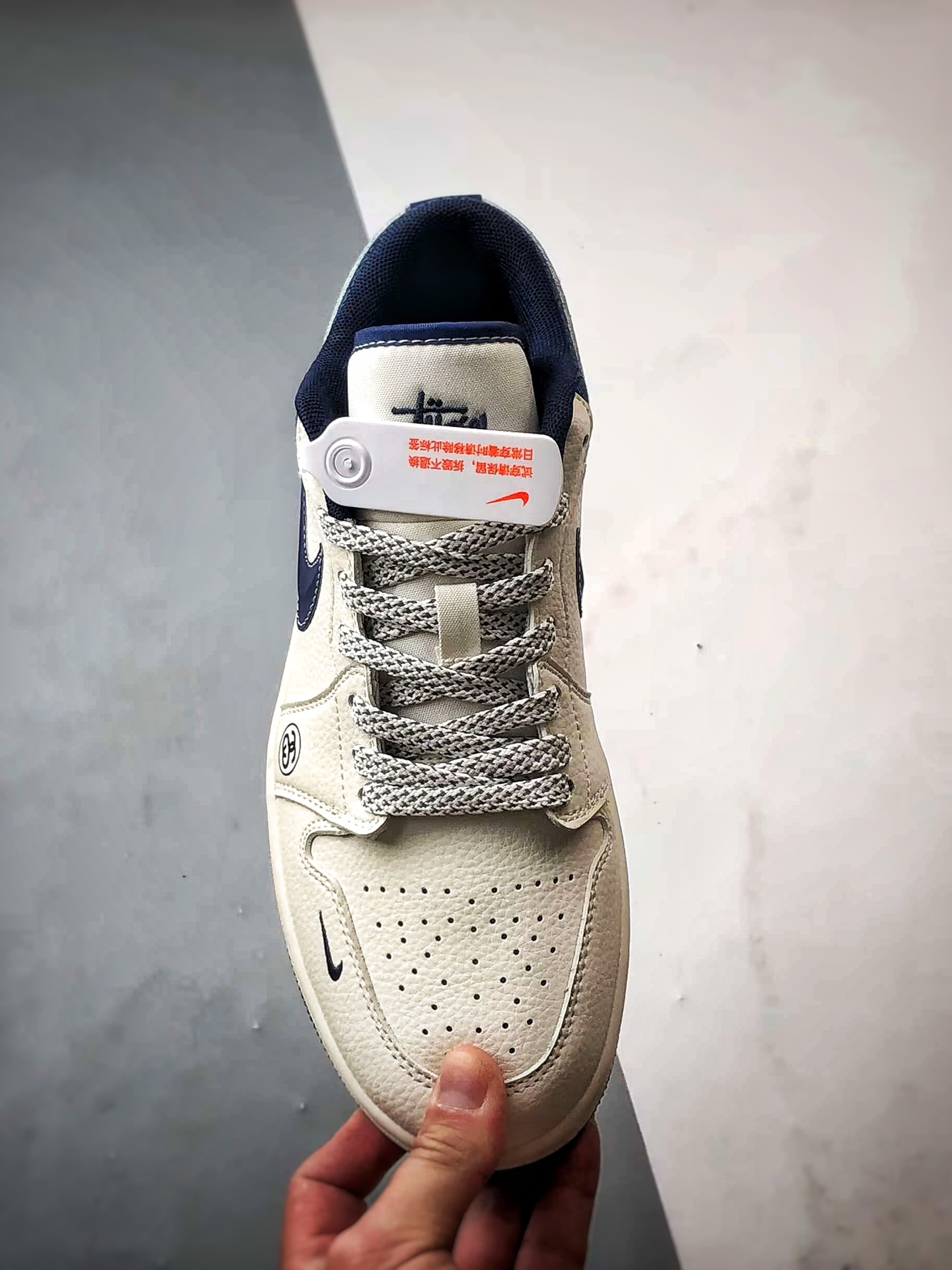 290 Air Jordan 1 Low ”高端定制” 斯图西牛仔米白深蓝 XS6086-562
