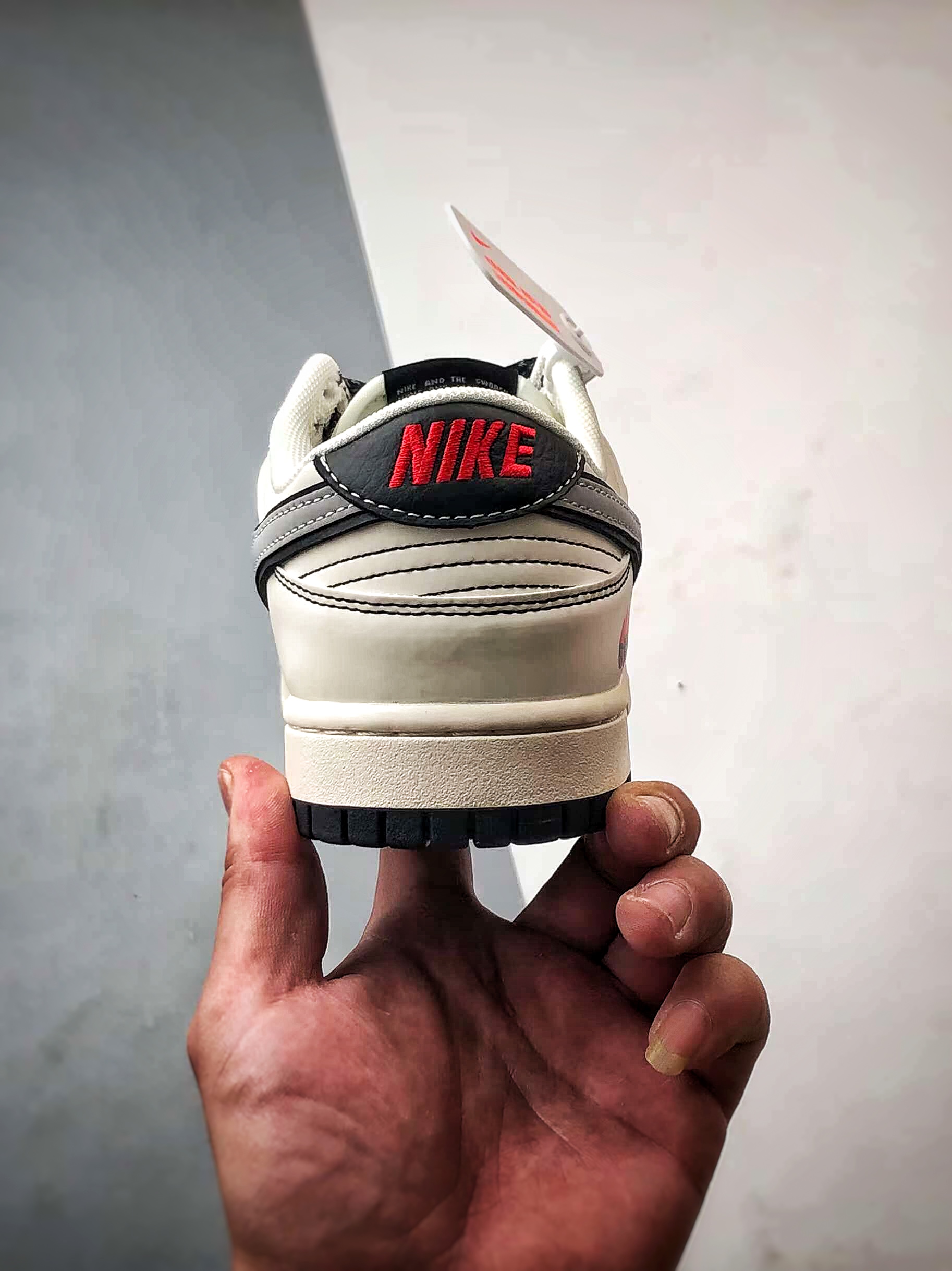 290 NK Dunk Low Retro ”DIY高端定制” 斯图西米灰黑 低帮休闲运动板鞋 ZH2598-227