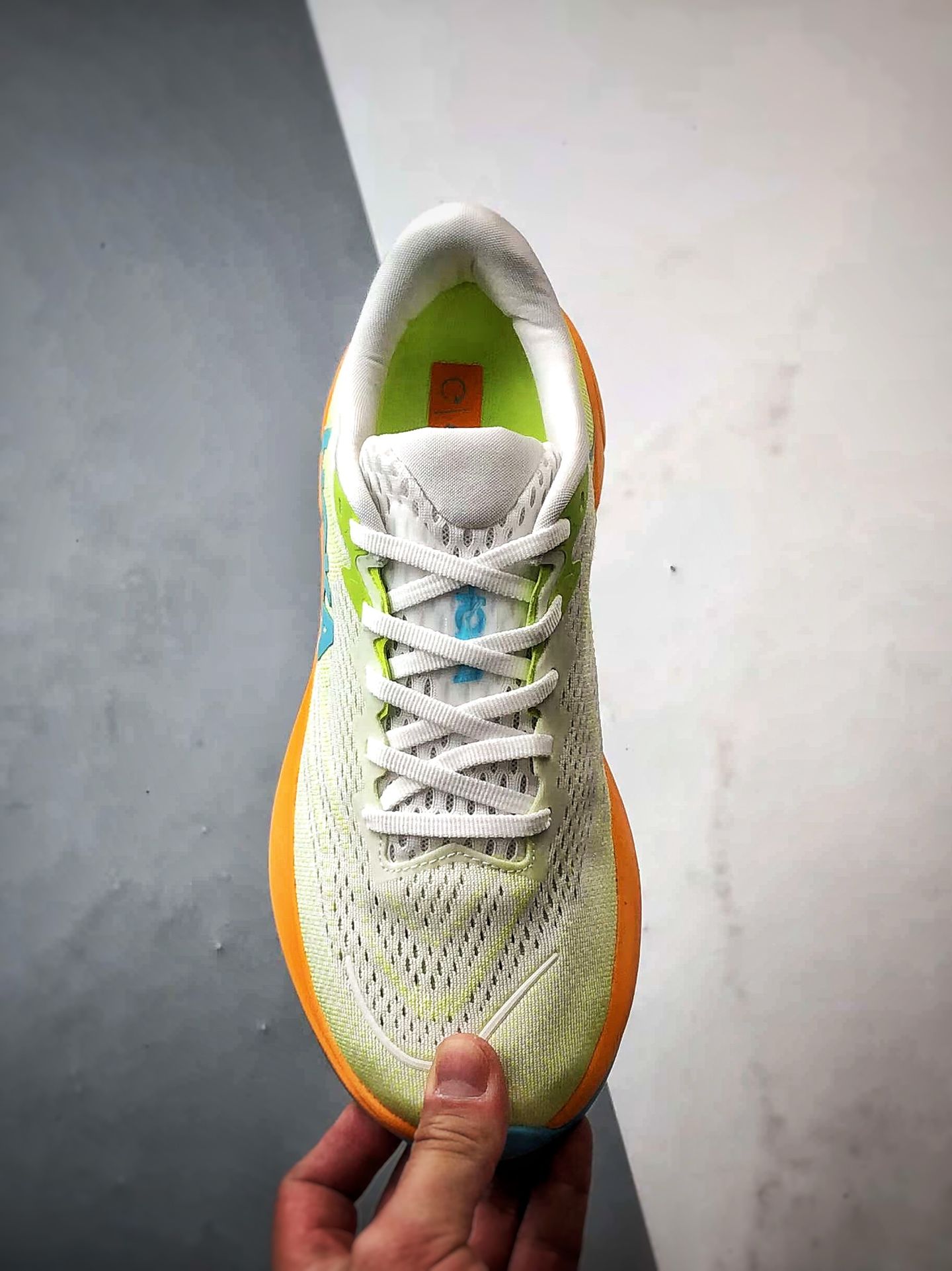 240 Hoka One One Rincon 4 浅绿橙 林康4代公路休闲跑步鞋 1155130-TFLT