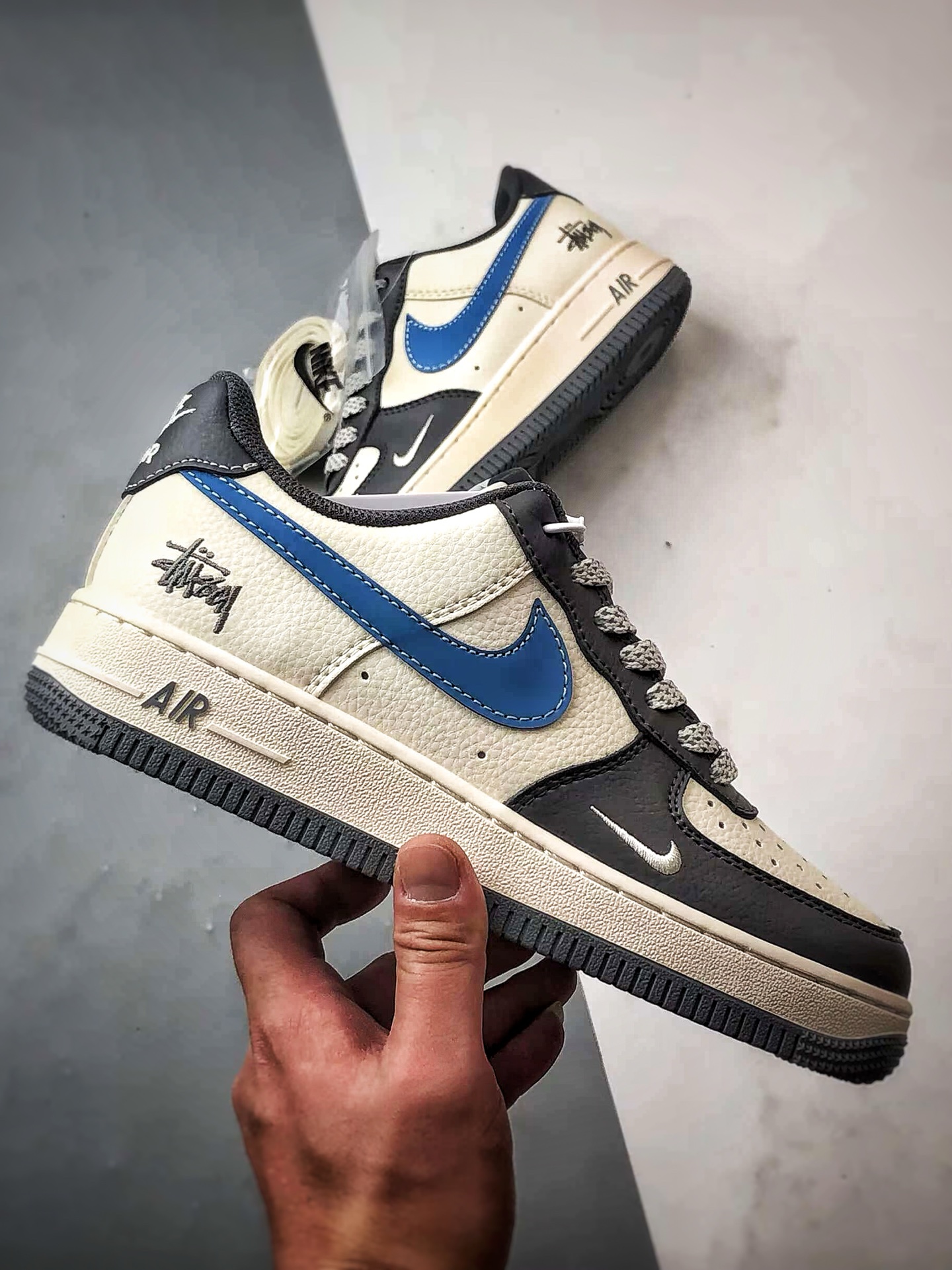 280 Stussy x Air Force 1 Low 白灰蓝 XS1958-574