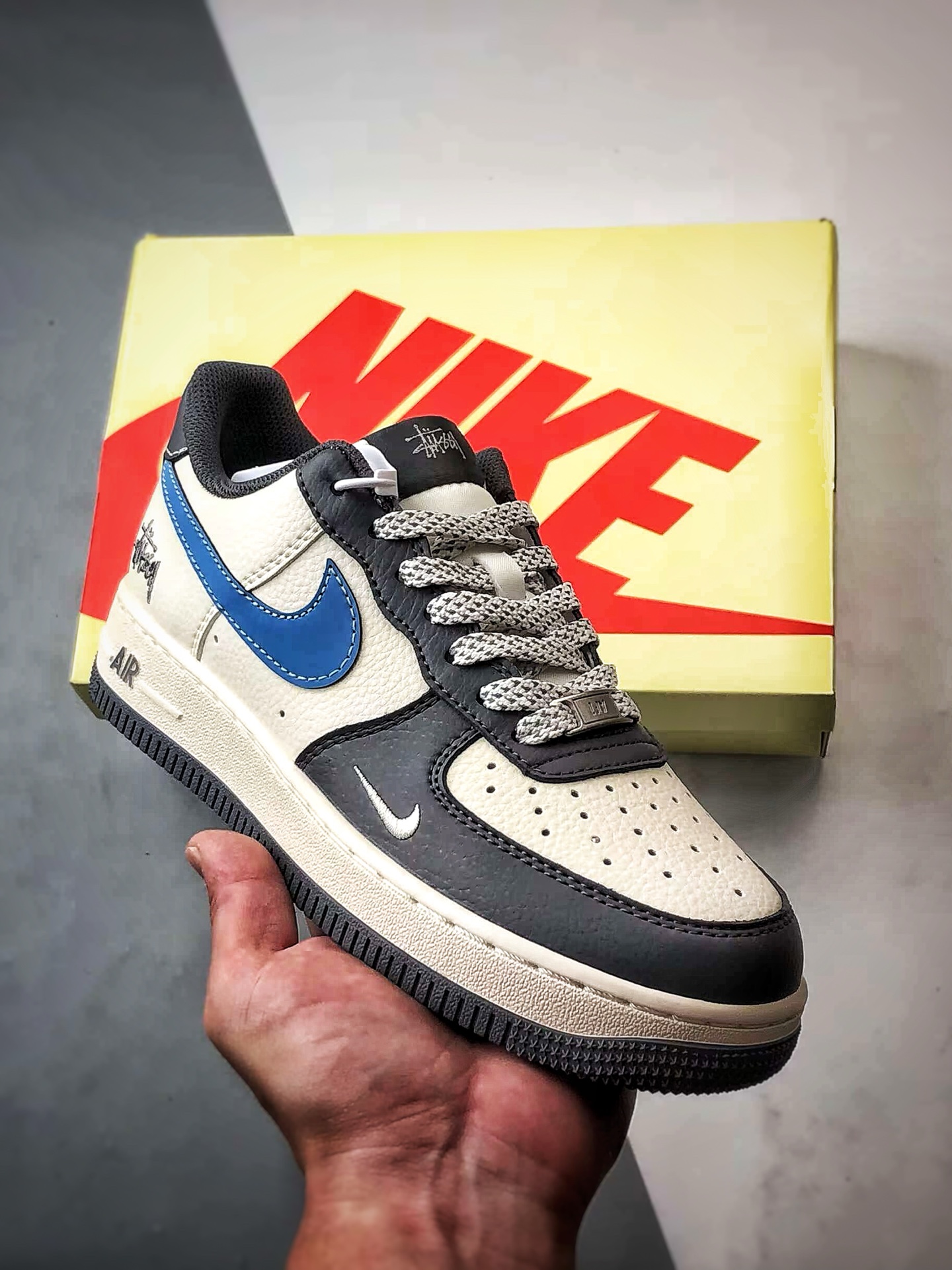 280 Stussy x Air Force 1 Low 白灰蓝 XS1958-574