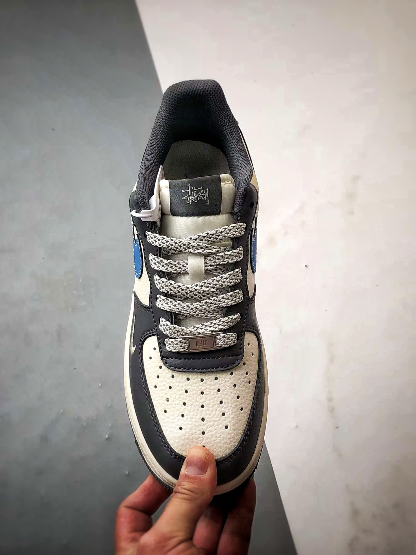 280 Stussy x Air Force 1 Low 白灰蓝 XS1958-574
