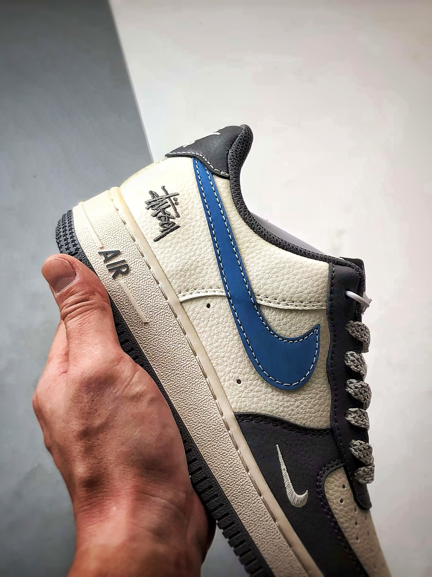 280 Stussy x Air Force 1 Low 白灰蓝 XS1958-574