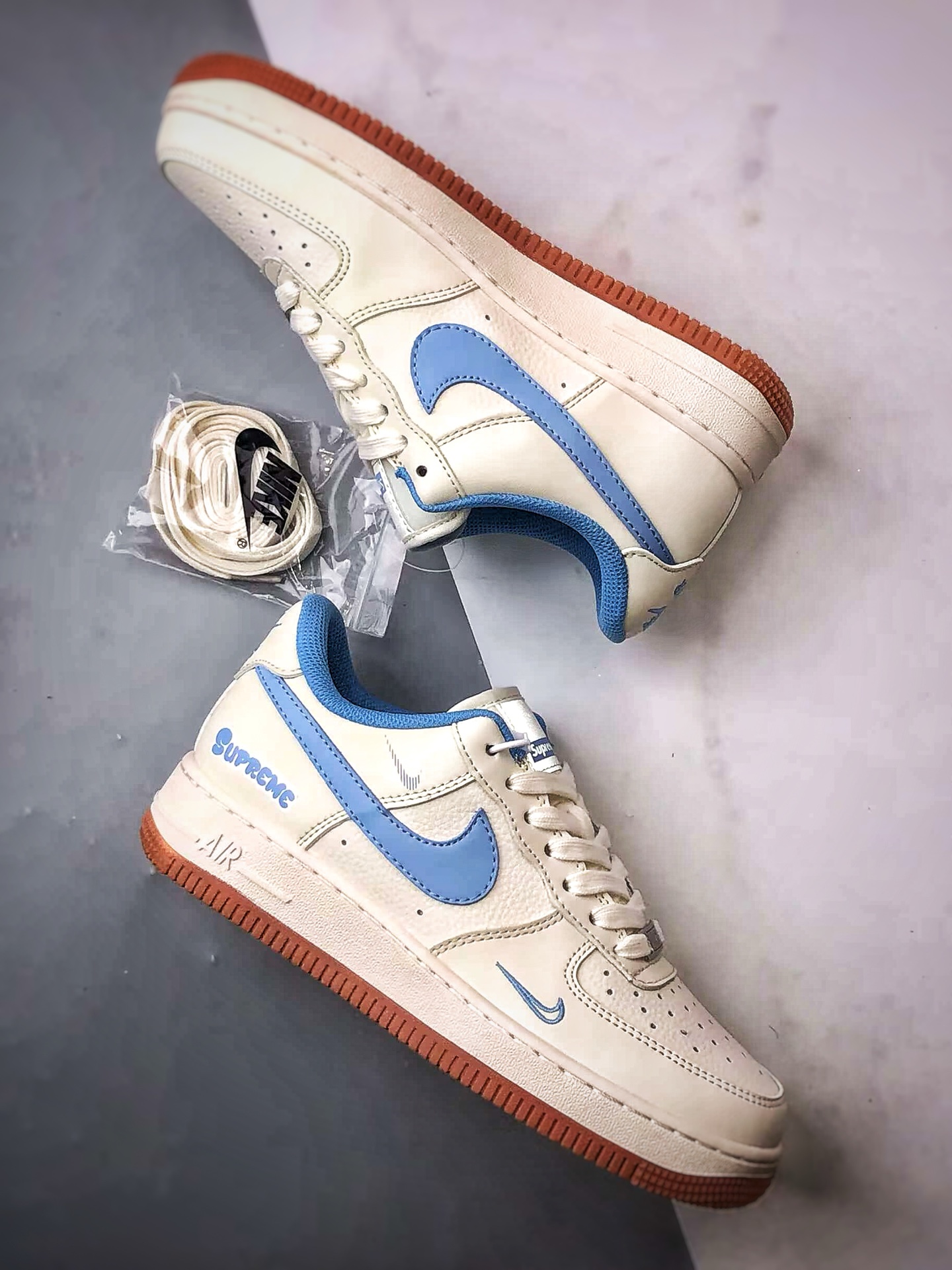 280 Sup x Air Force 1 Low 米白蓝 XS1958-547