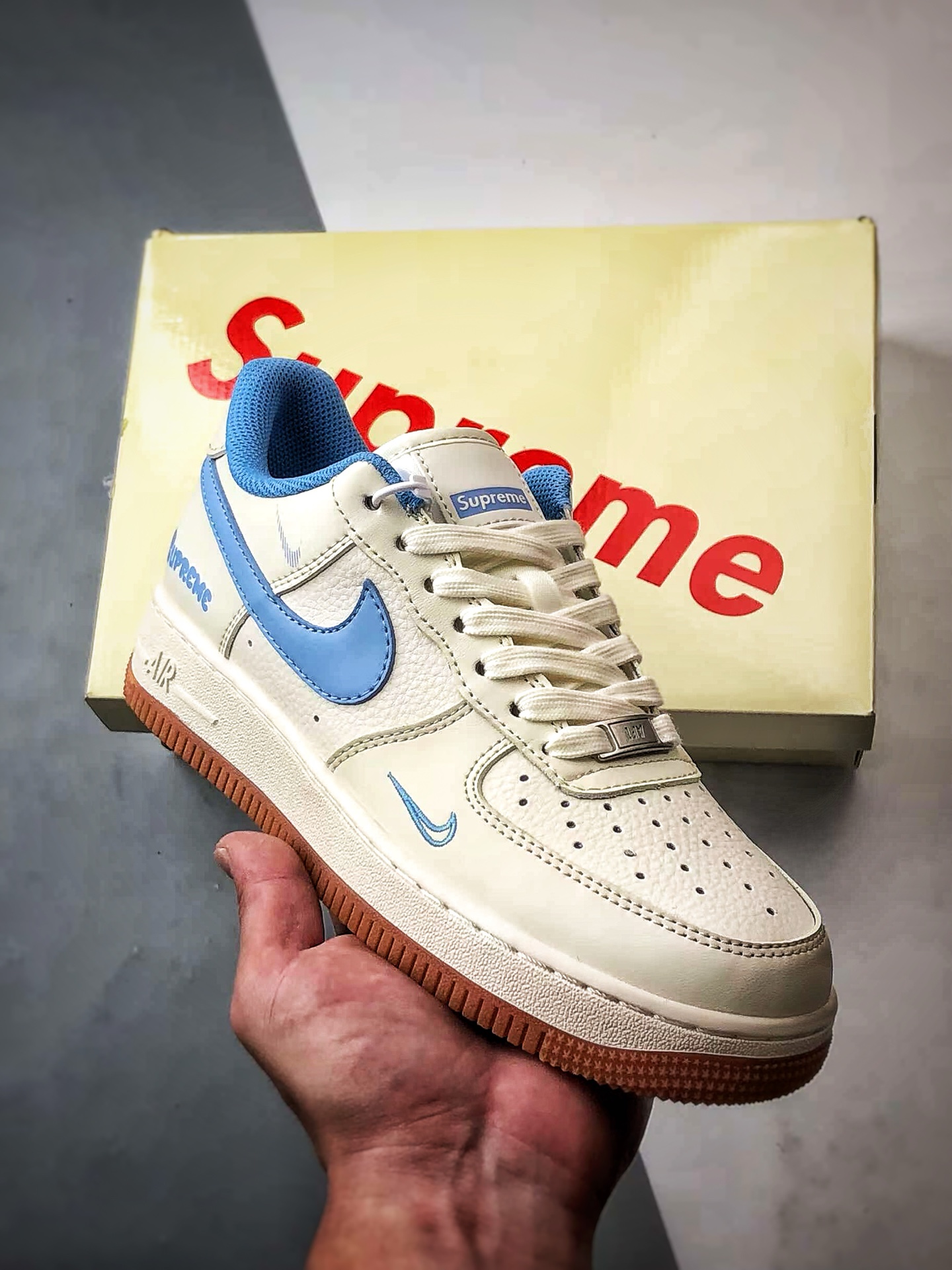 280 Sup x Air Force 1 Low 米白蓝 XS1958-547