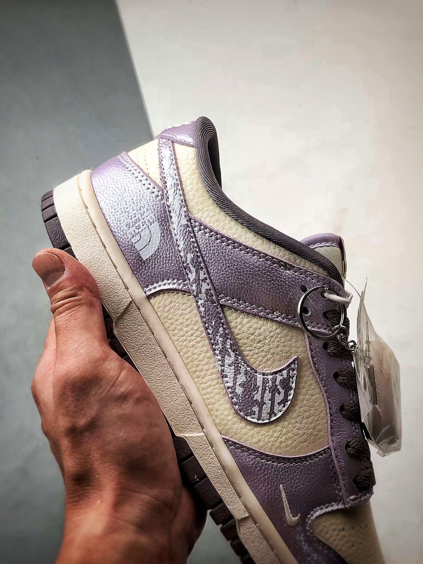 290 NK Dunk Low Retro ”DIY高端定制” 北面米白紫 低帮休闲运动板鞋 KK1333-039