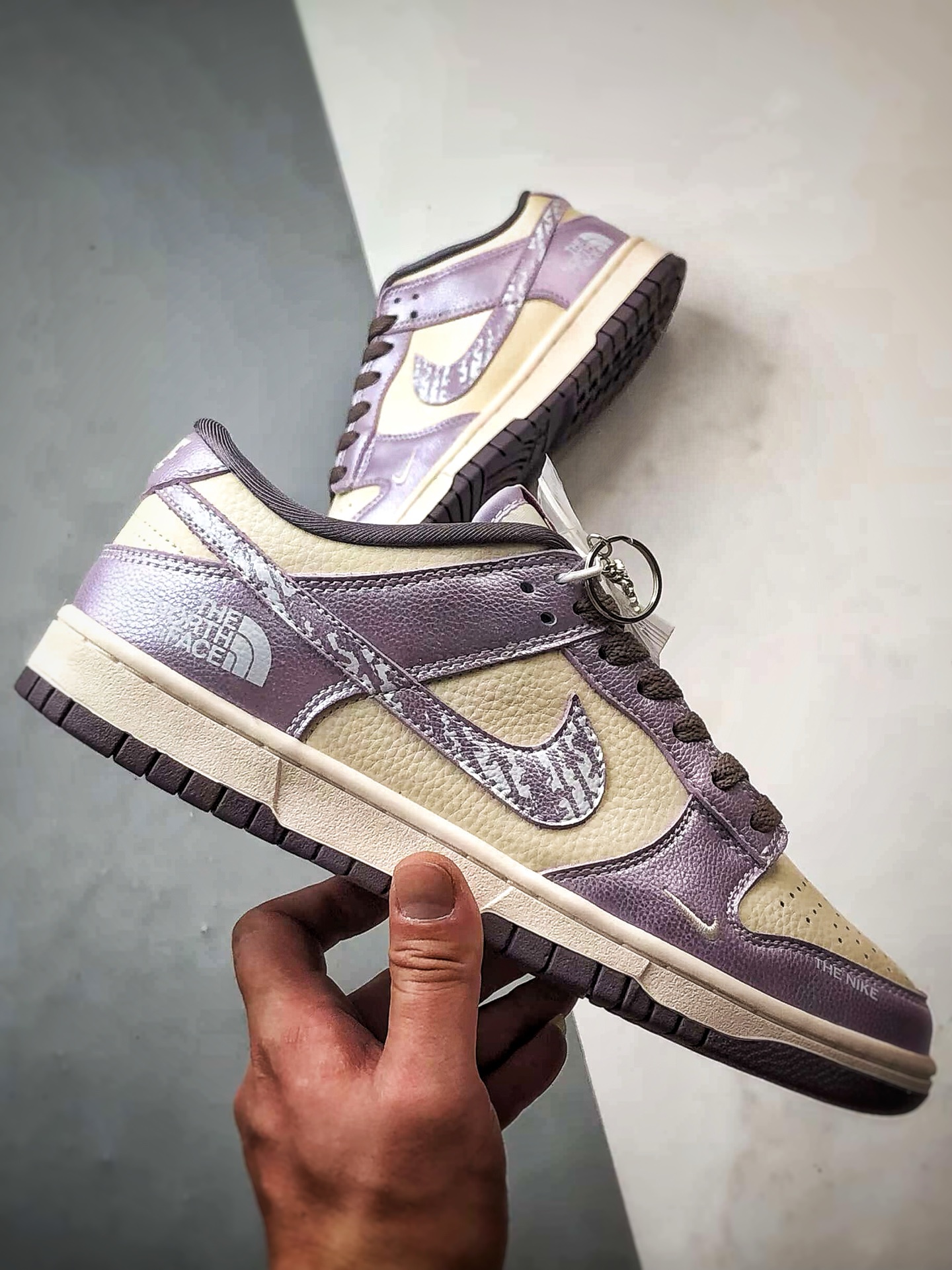 290 NK Dunk Low Retro ”DIY高端定制” 北面米白紫 低帮休闲运动板鞋 KK1333-039