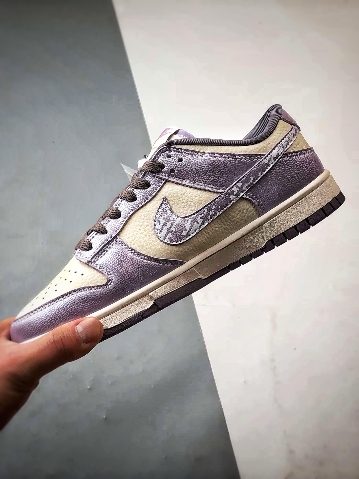 290 NK Dunk Low Retro ”DIY高端定制” 北面米白紫 低帮休闲运动板鞋 KK1333-039