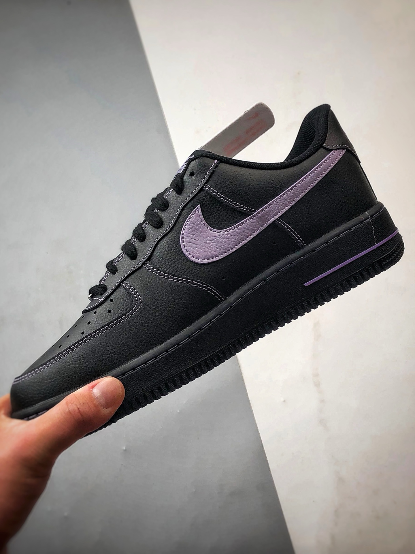 Air Force 1 '07 Low 黑紫 HQ2037-001