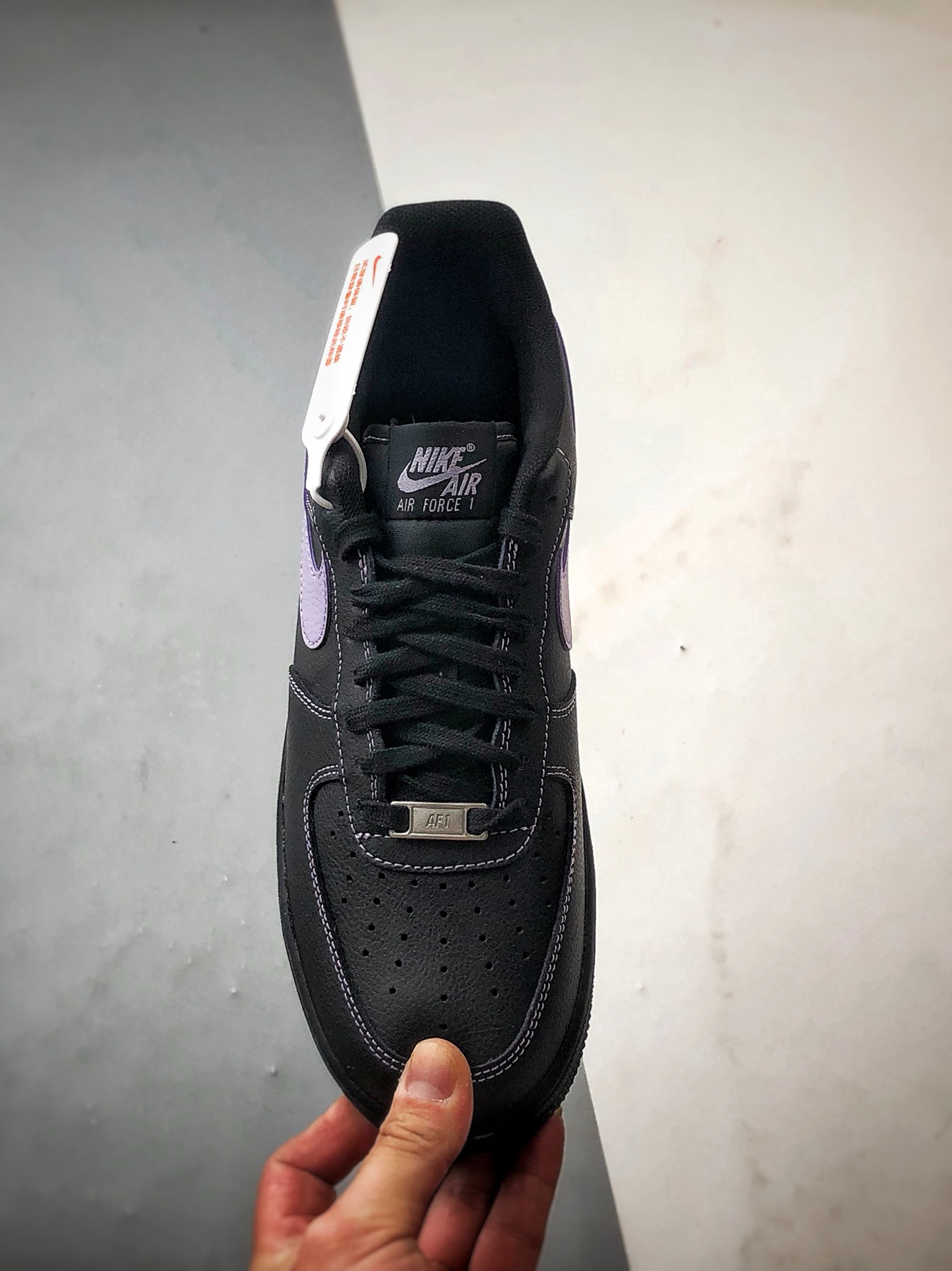 Air Force 1 '07 Low 黑紫 HQ2037-001