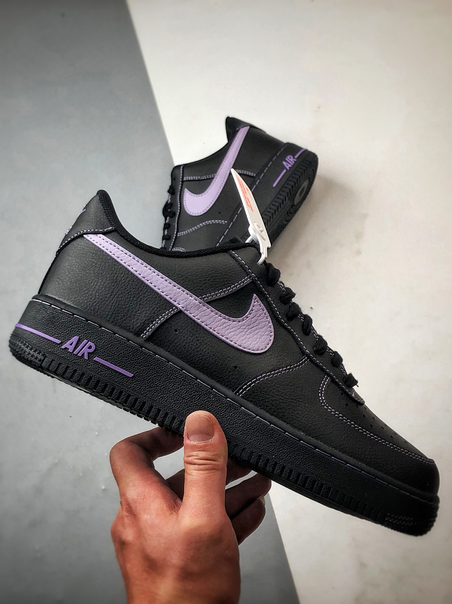 Air Force 1 '07 Low 黑紫 HQ2037-001