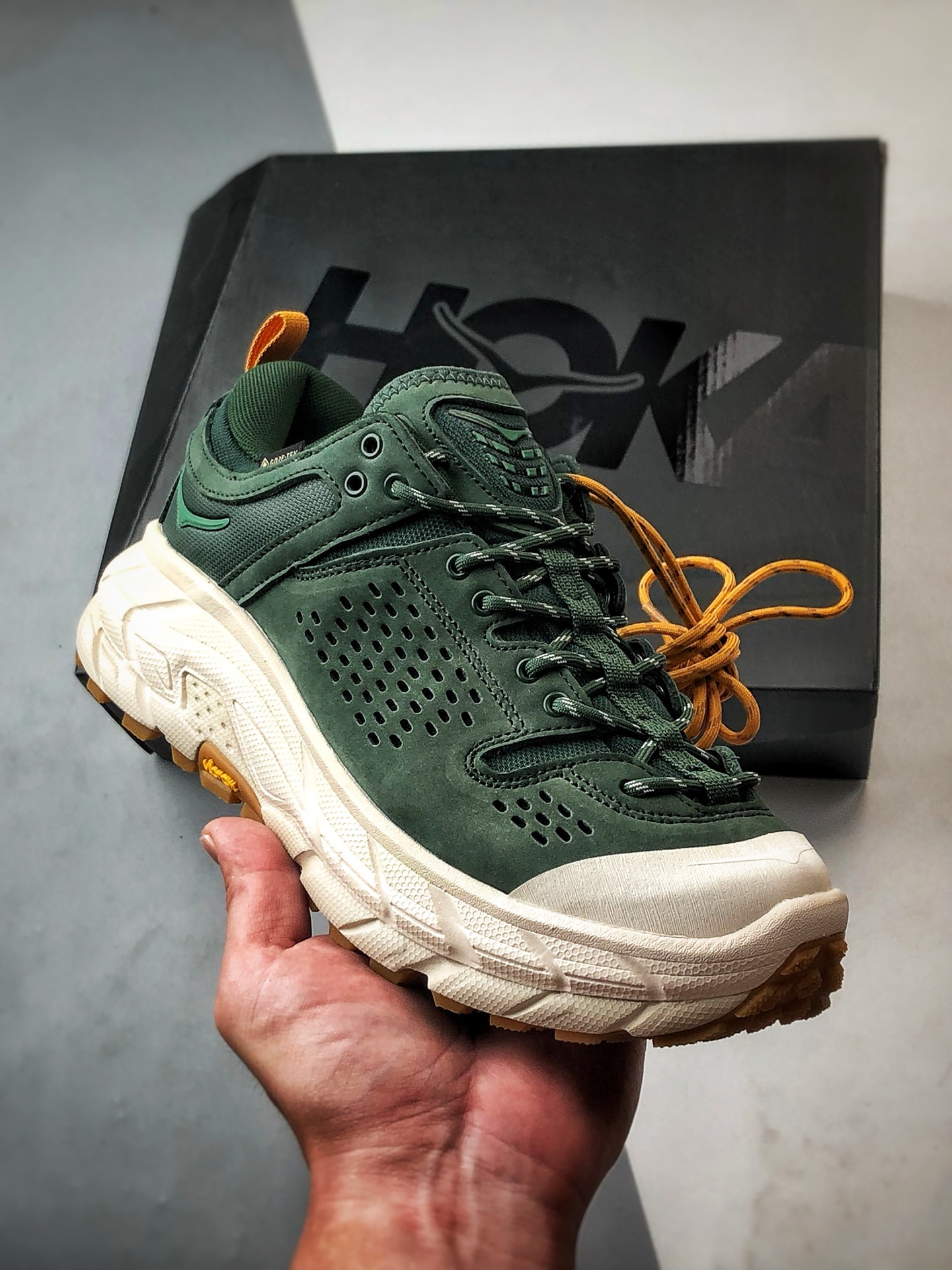 HOKA ONE ONE Tor Ultra Low 深绿色 托亚复古户外机能潮流功能鞋 1130310-MVW