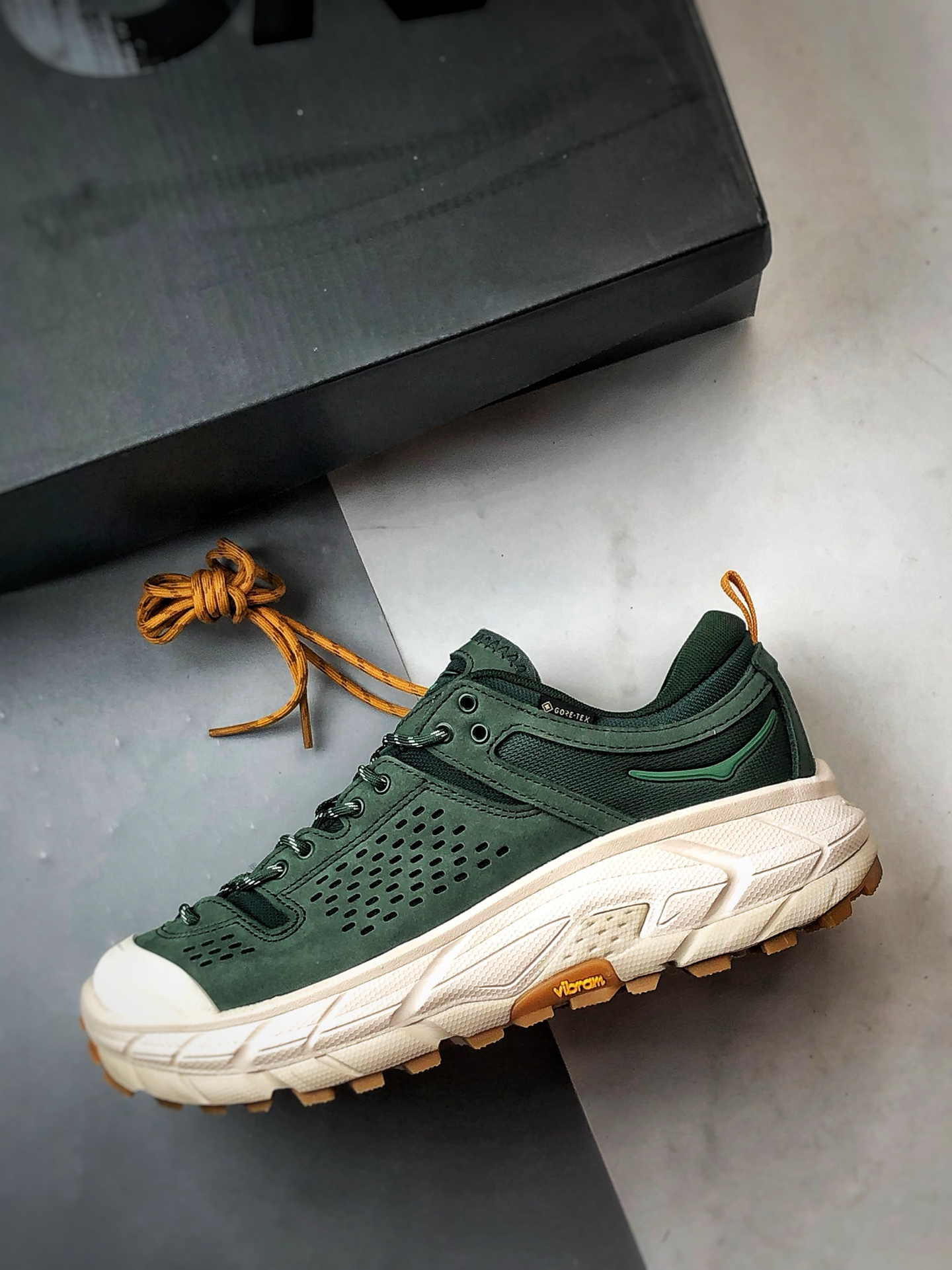 HOKA ONE ONE Tor Ultra Low 深绿色 托亚复古户外机能潮流功能鞋 1130310-MVW