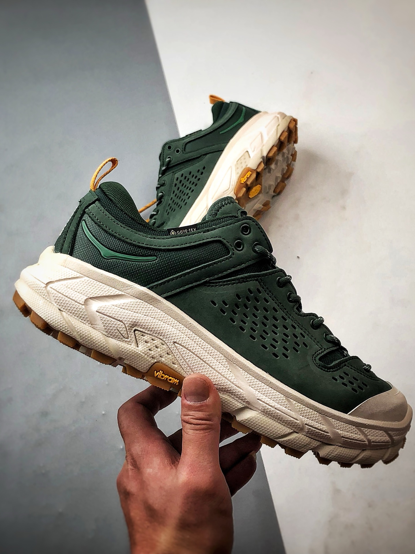 HOKA ONE ONE Tor Ultra Low 深绿色 托亚复古户外机能潮流功能鞋 1130310-MVW