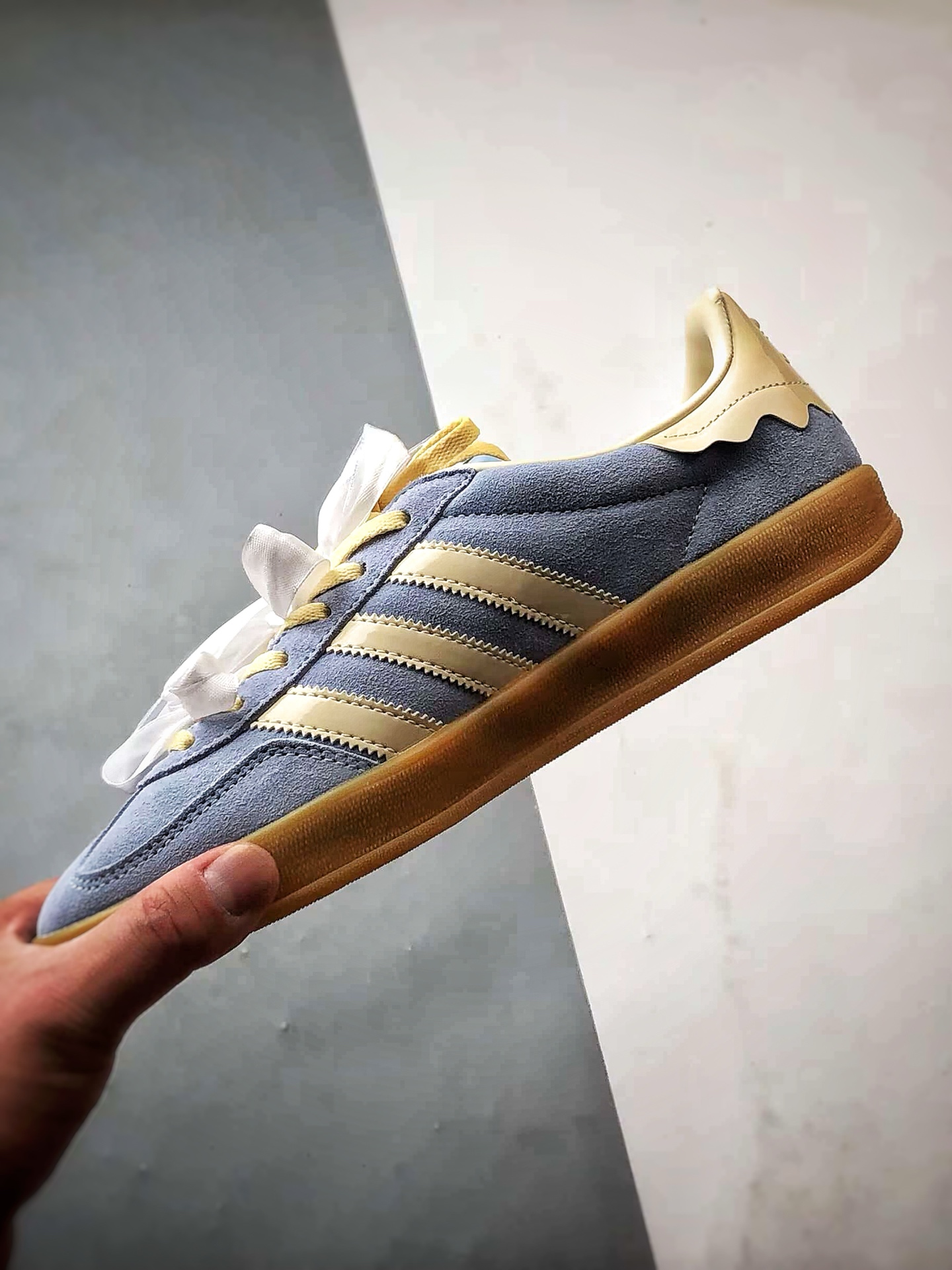 AD Originals Gazelle Indoor 海盐蓝 三叶草复古休闲运动板鞋 JR8029