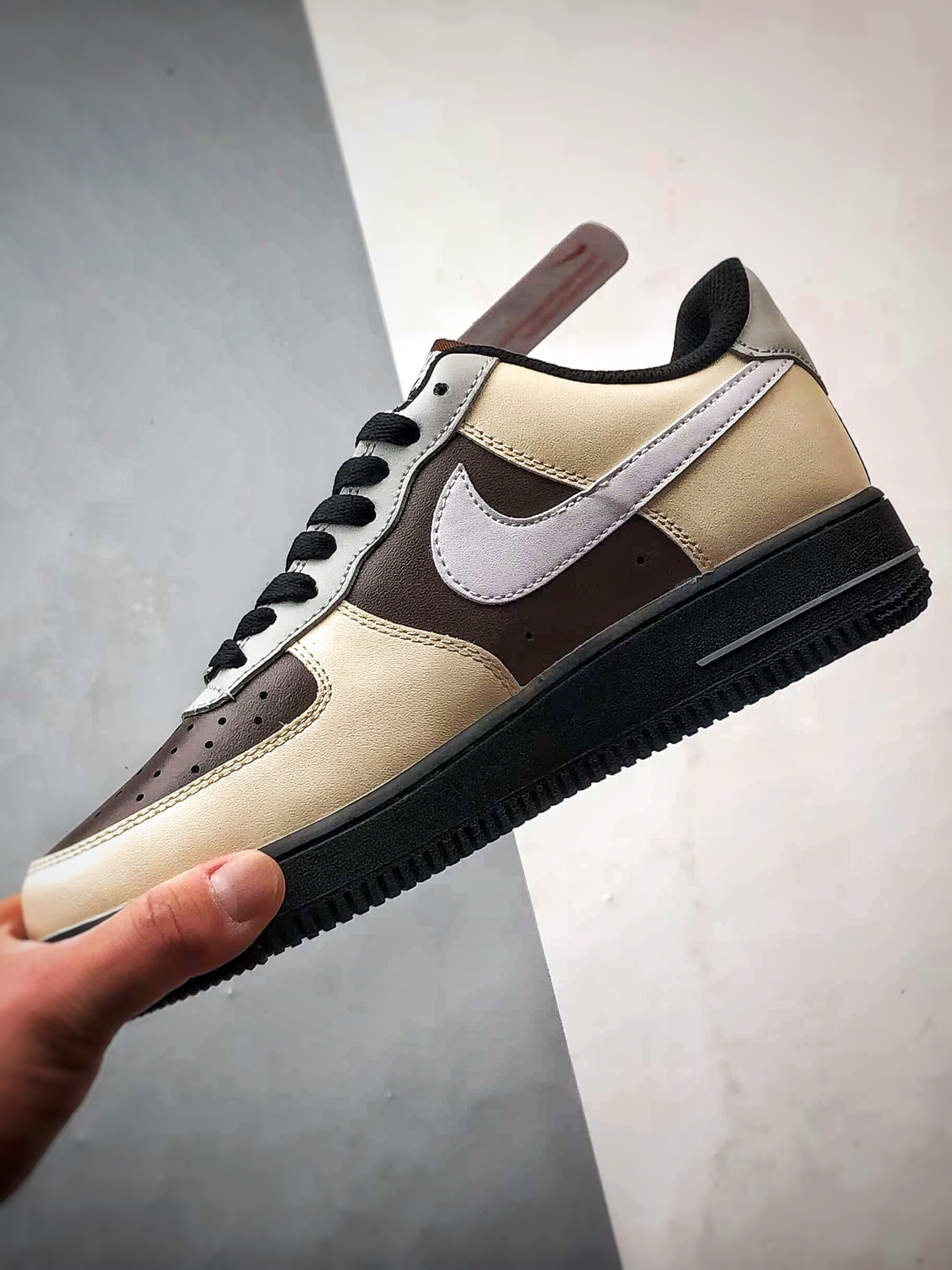 Air Force 1 Low LV米灰棕白钩 808788-625