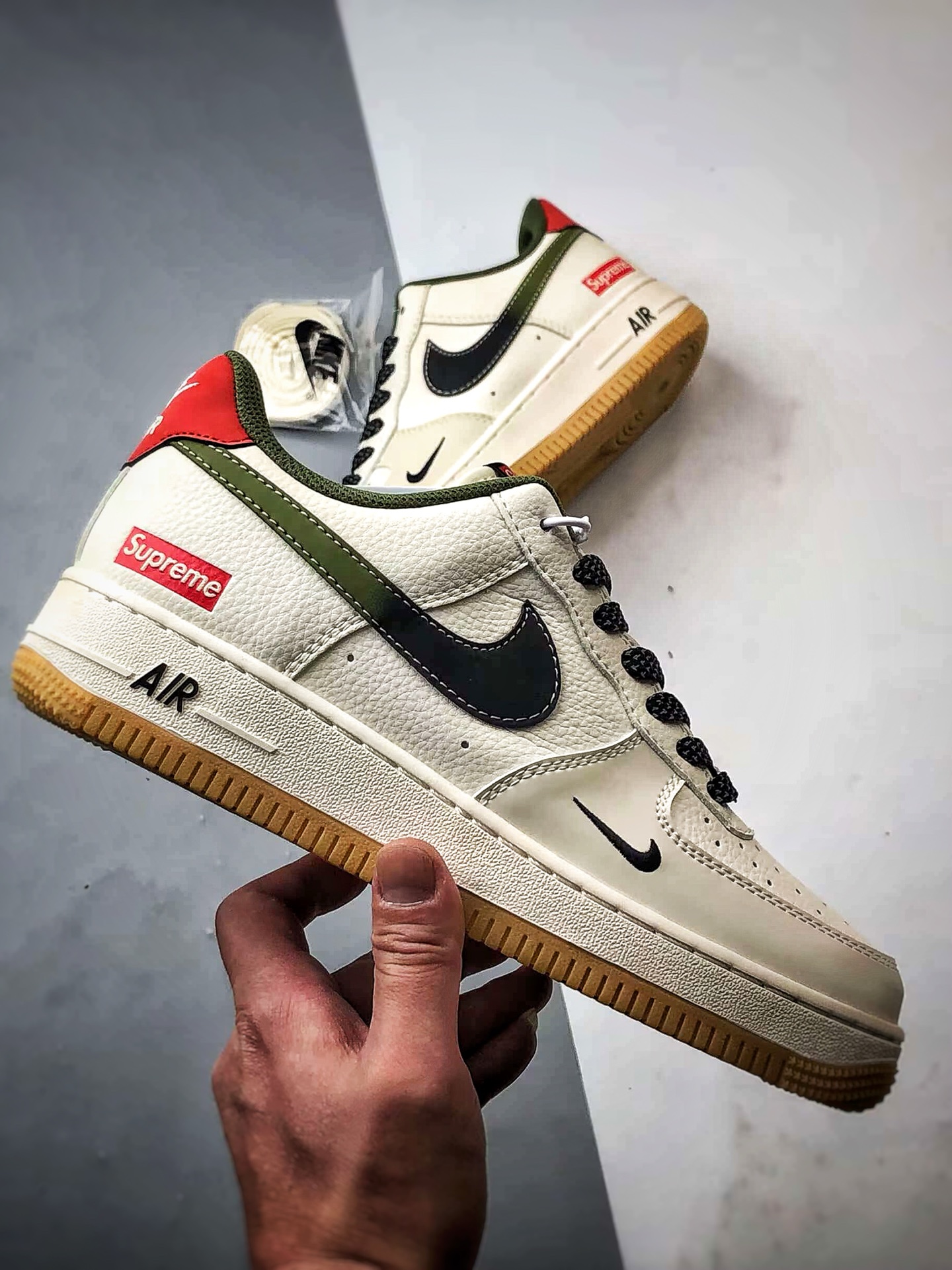 Sup x Air Force 1 Low 黑绿渐变钩 XS1958-567