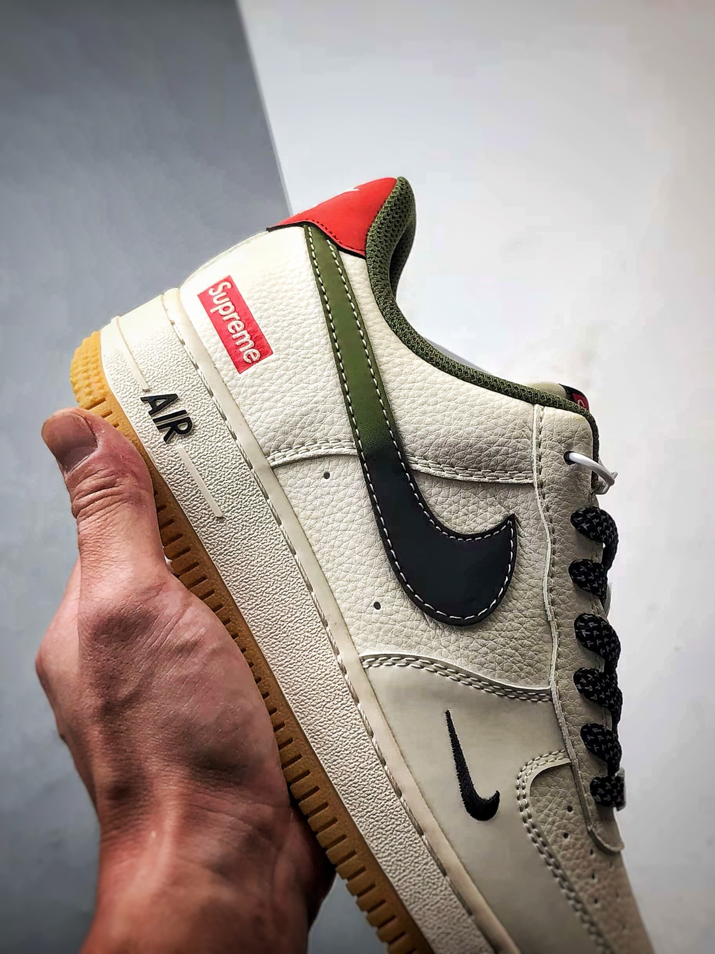 Sup x Air Force 1 Low 黑绿渐变钩 XS1958-567