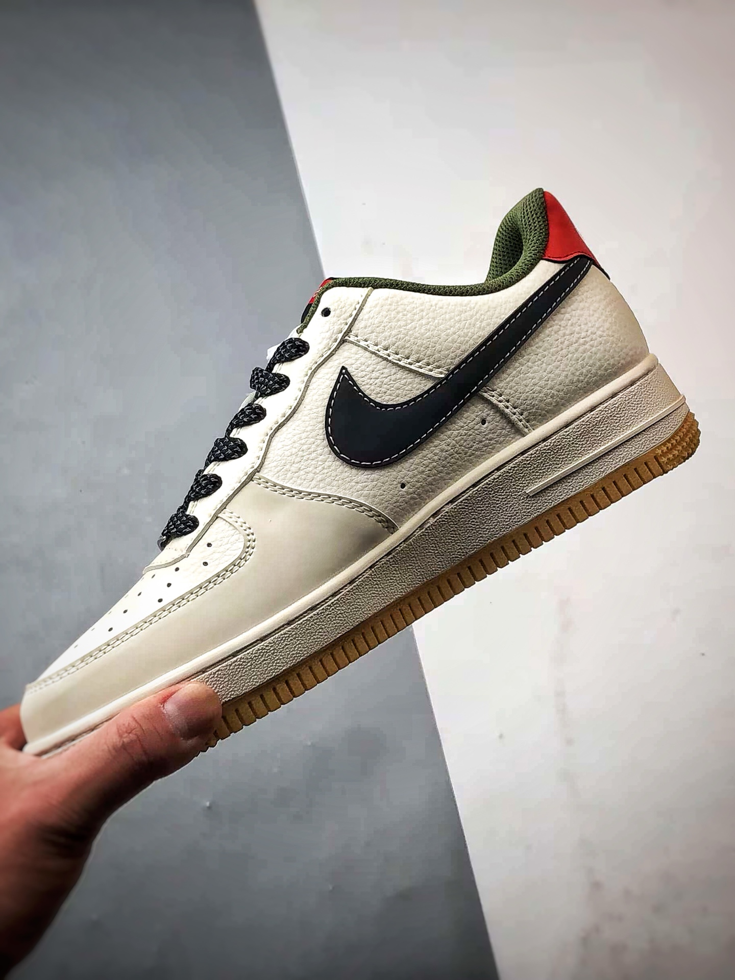 Sup x Air Force 1 Low 黑绿渐变钩 XS1958-567