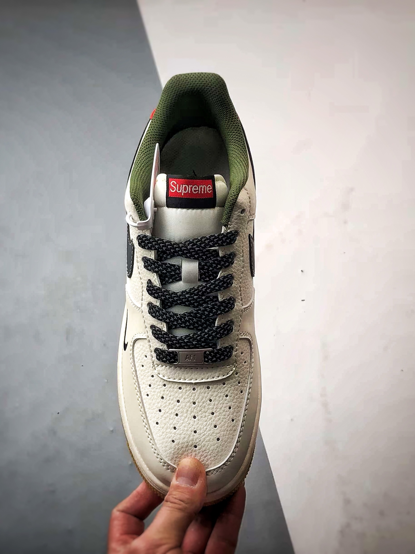 Sup x Air Force 1 Low 黑绿渐变钩 XS1958-567