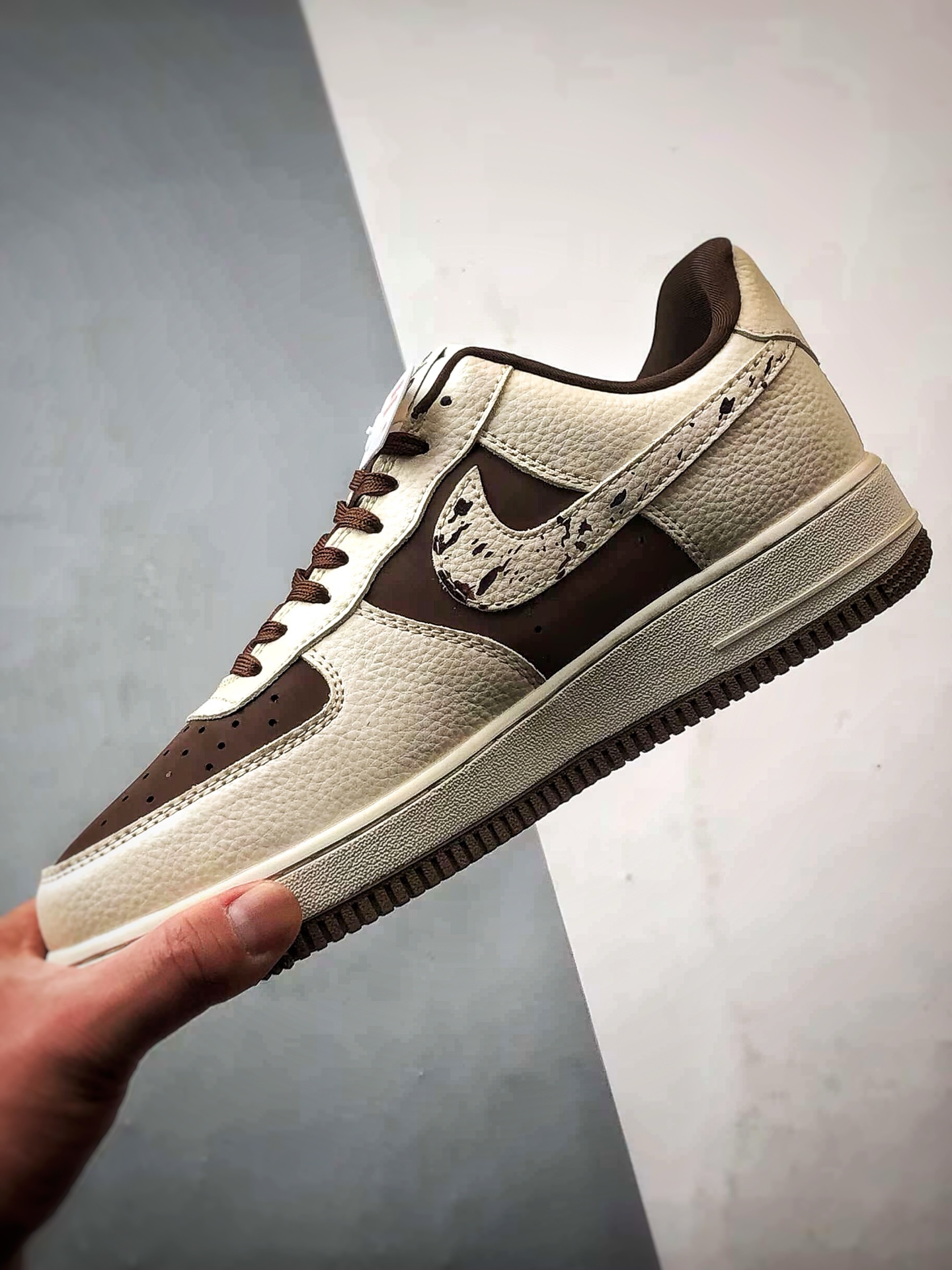 Bape x Air Force 1 Low 米白深棕 DF0188-061