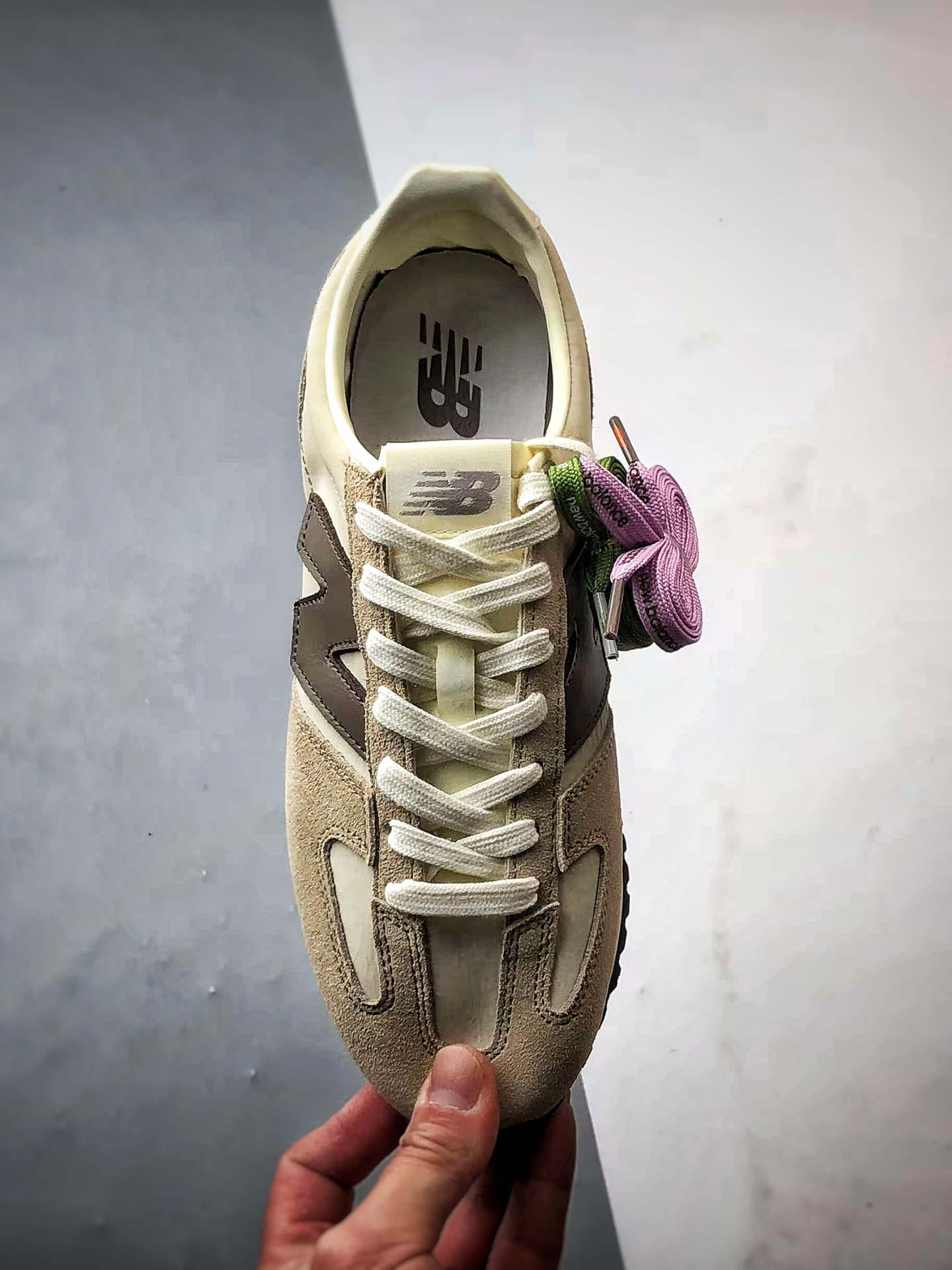 New Balance 471系列 棕色 复古轻便平衡生活休闲鞋 U471AI