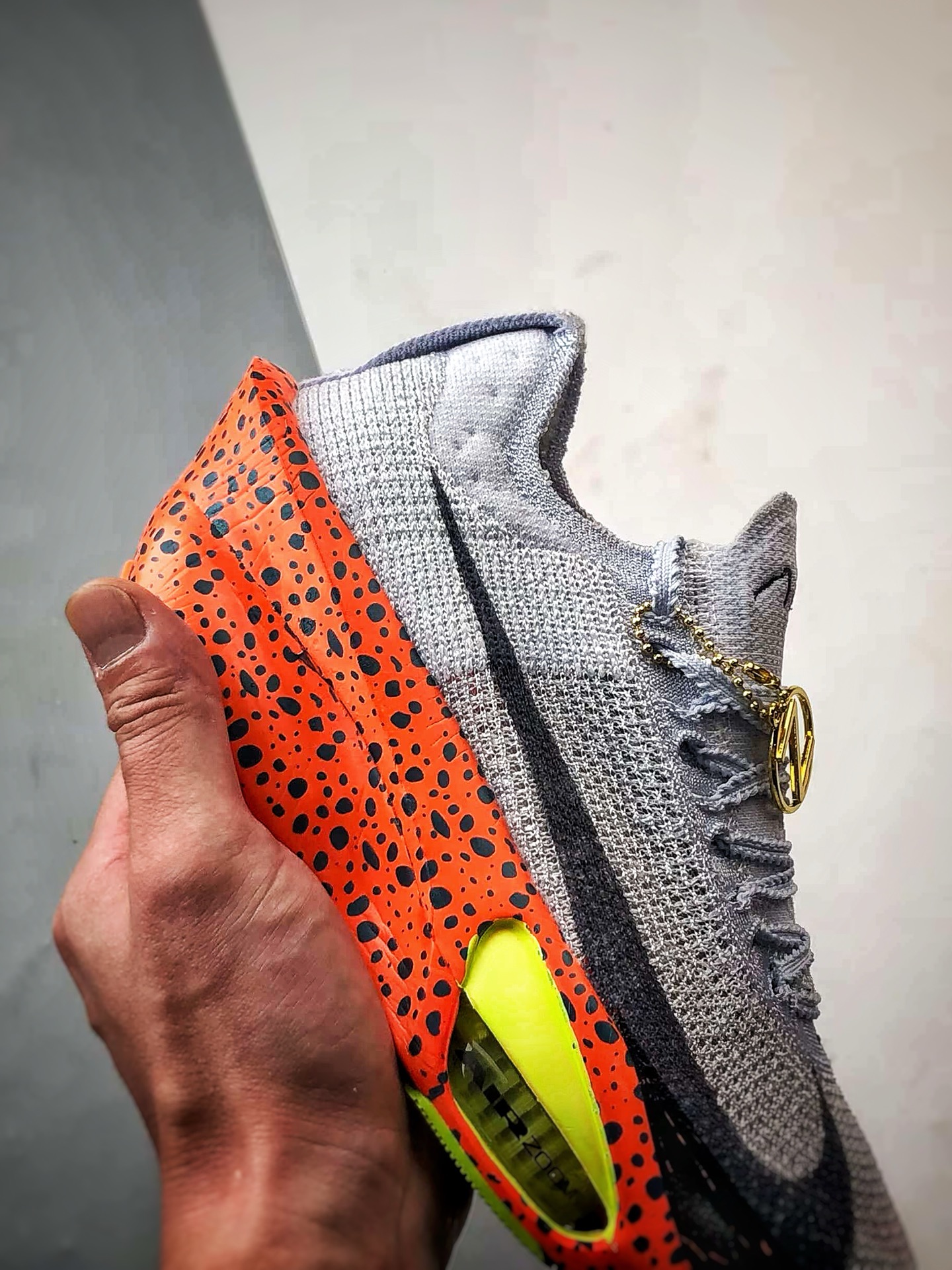 NK Air Zoom Alphafly 3 灰黑橙 阿尔法飞行3代系列马拉松轻量竞速运动跑鞋 FN7672-900