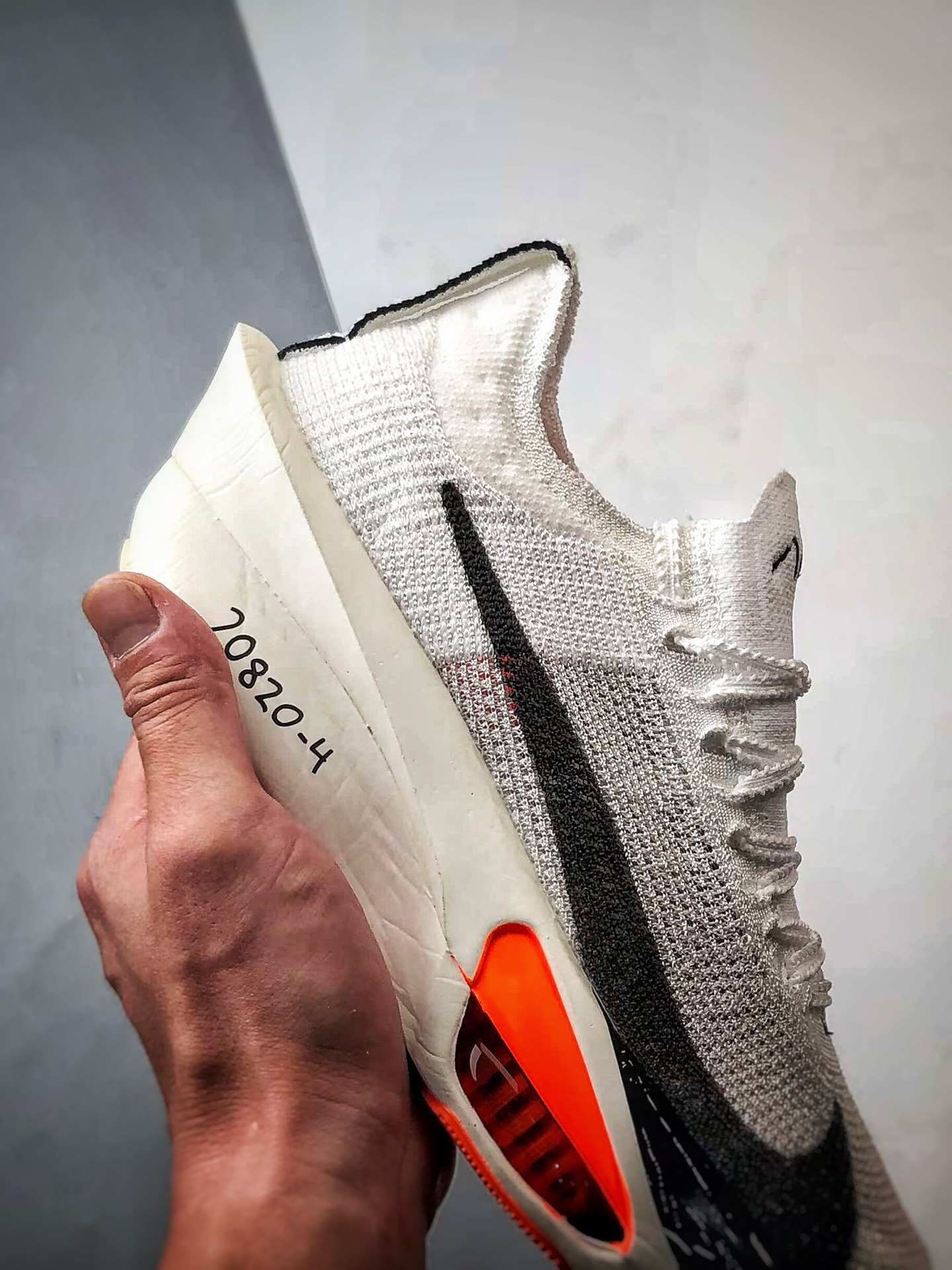 NK Air Zoom Alphafly 3 白黑橙 阿尔法飞行3代系列马拉松轻量竞速运动跑鞋 FD8357-100