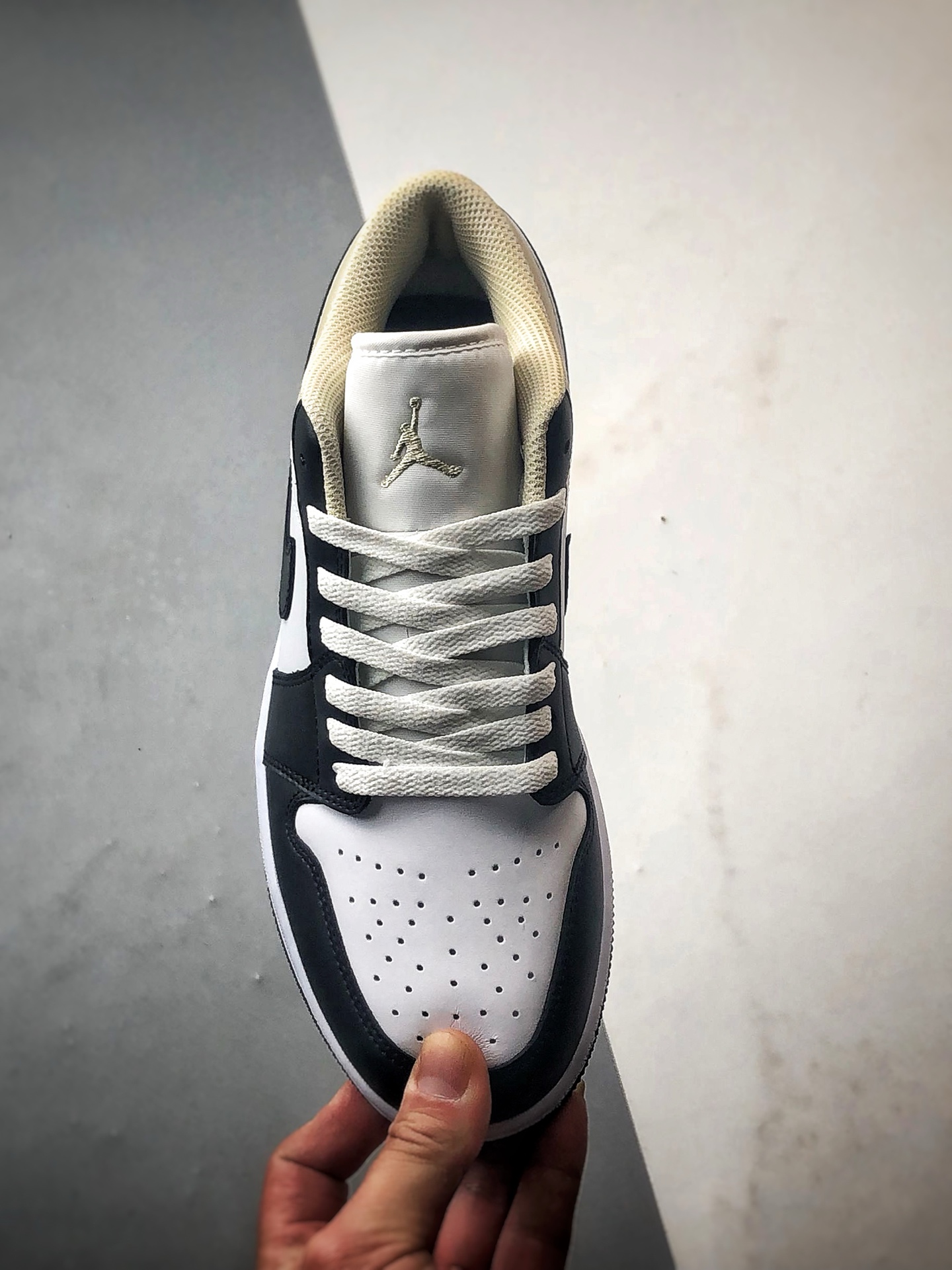 200 Air Jordan 1 Low 黑白黄 553558-153